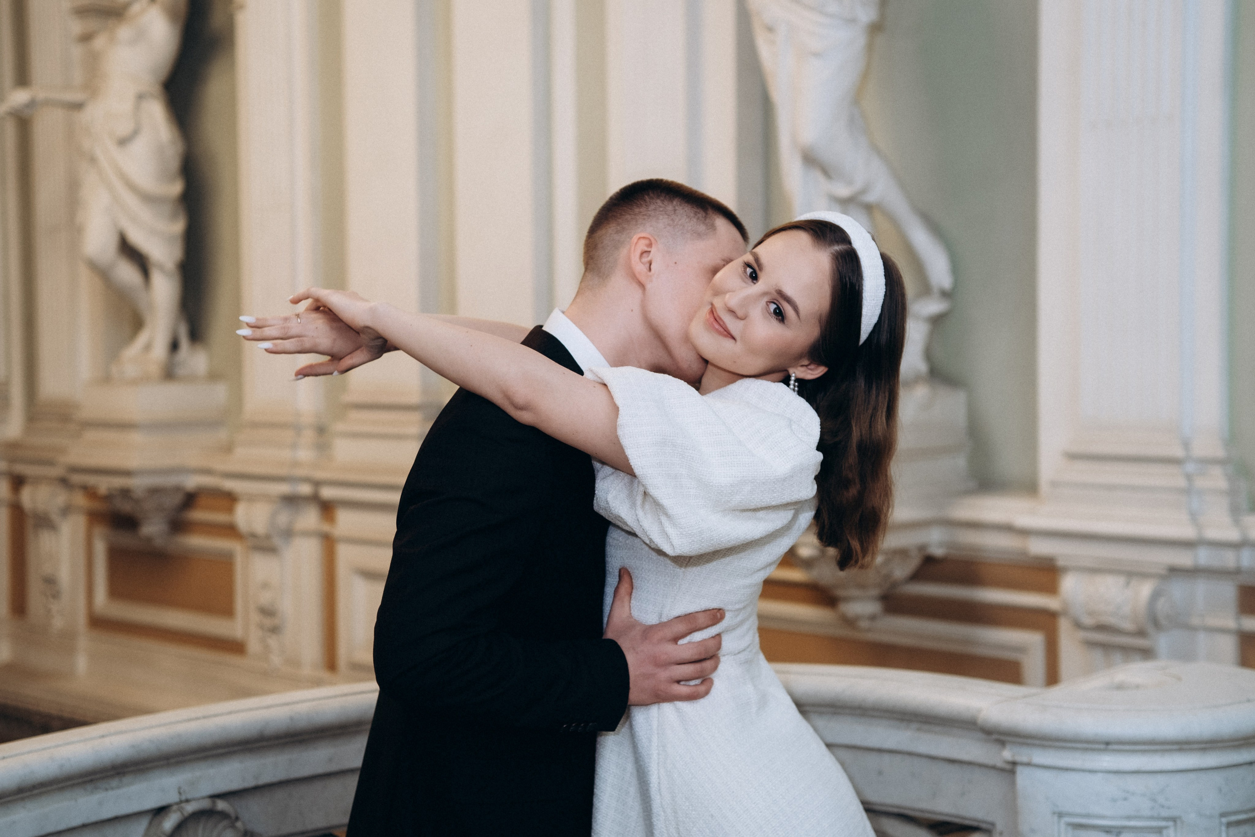 Дворец Бракосочетания № 1(вечерняя). Фотограф в Санкт-Петербурге Кристина Брянская