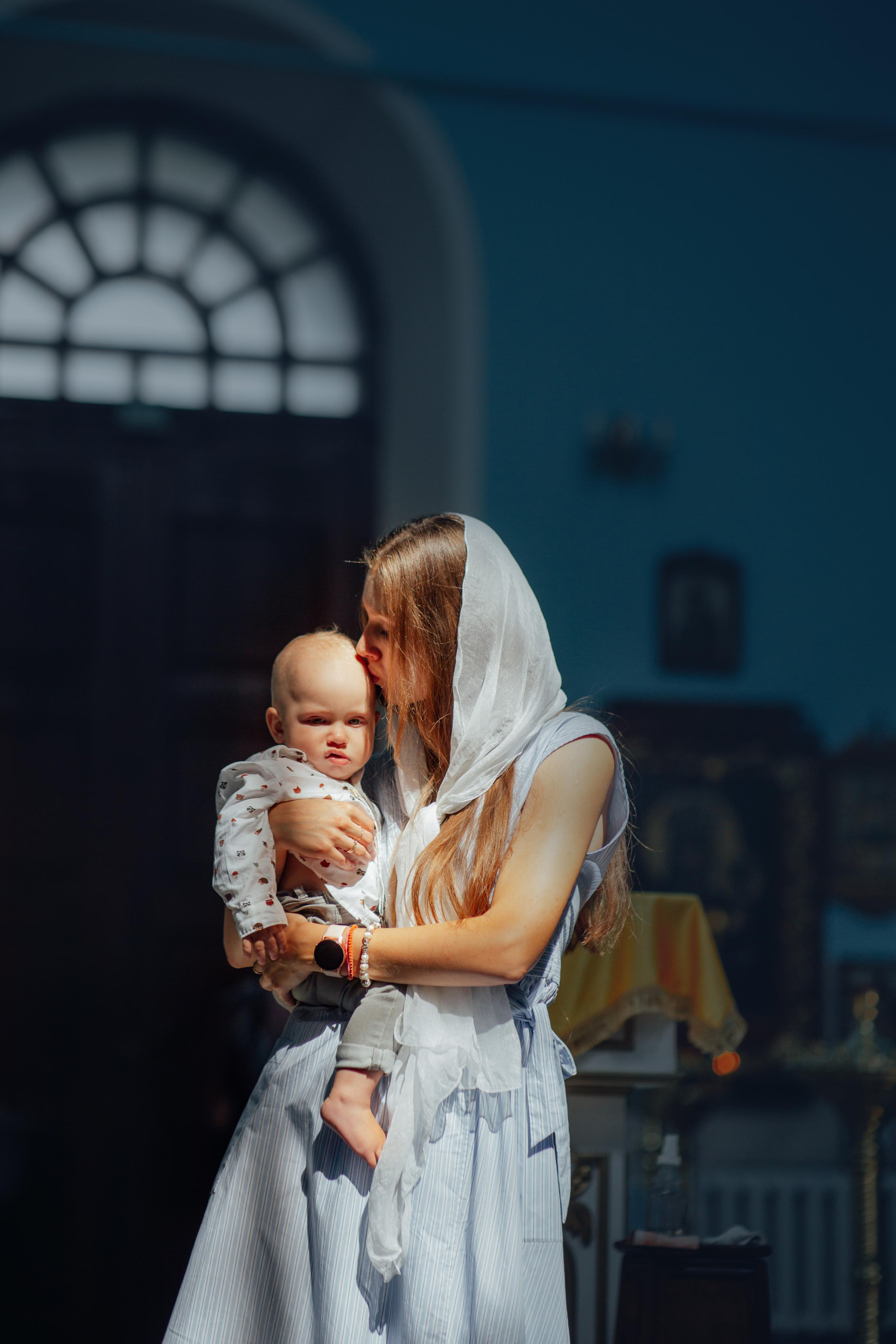 Крещение Марка, храм Петра и Павла, Сенница, август 21