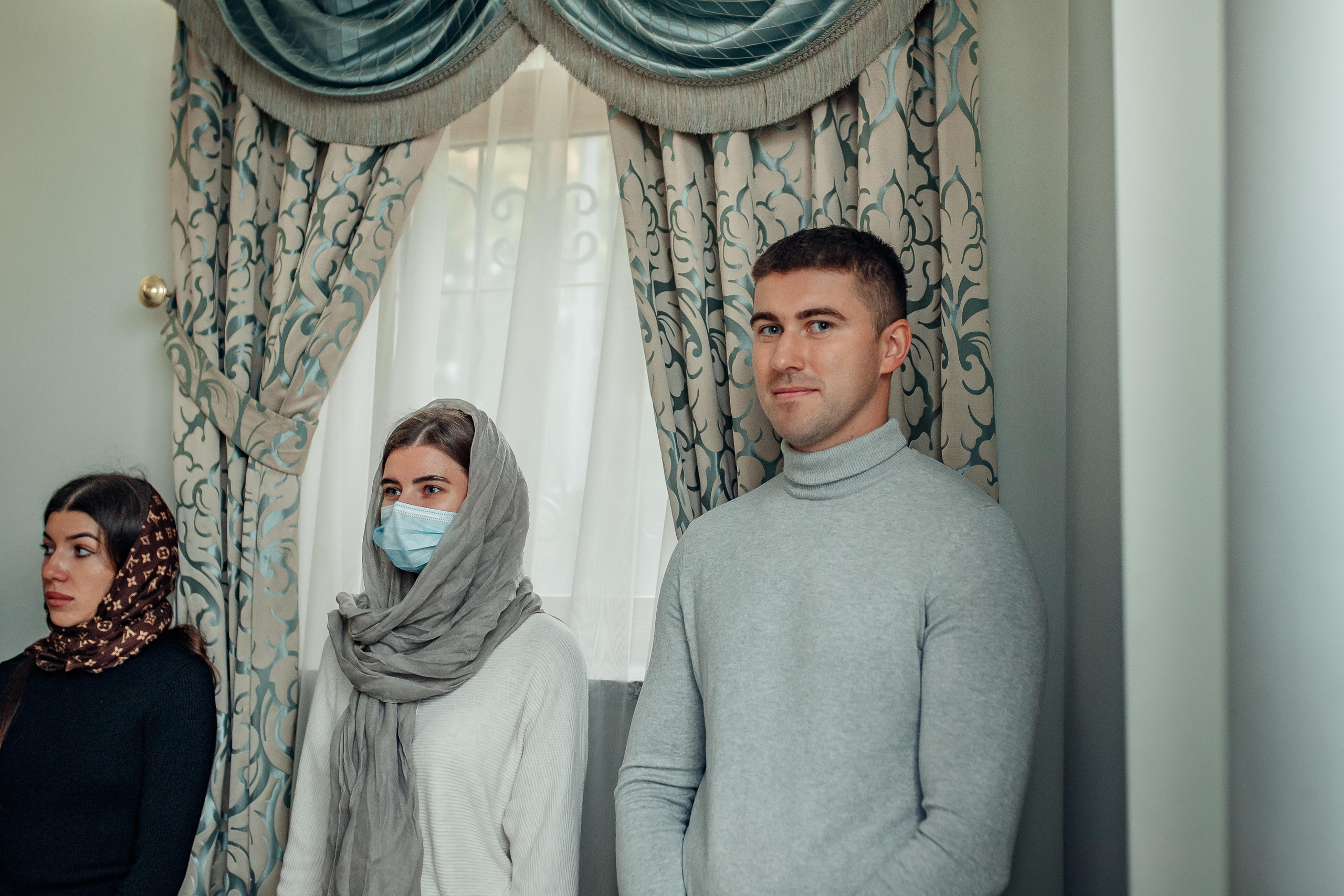 Крещение Киры, храм Святой Живоначальной Троицы, Минск, сентябрь 2021