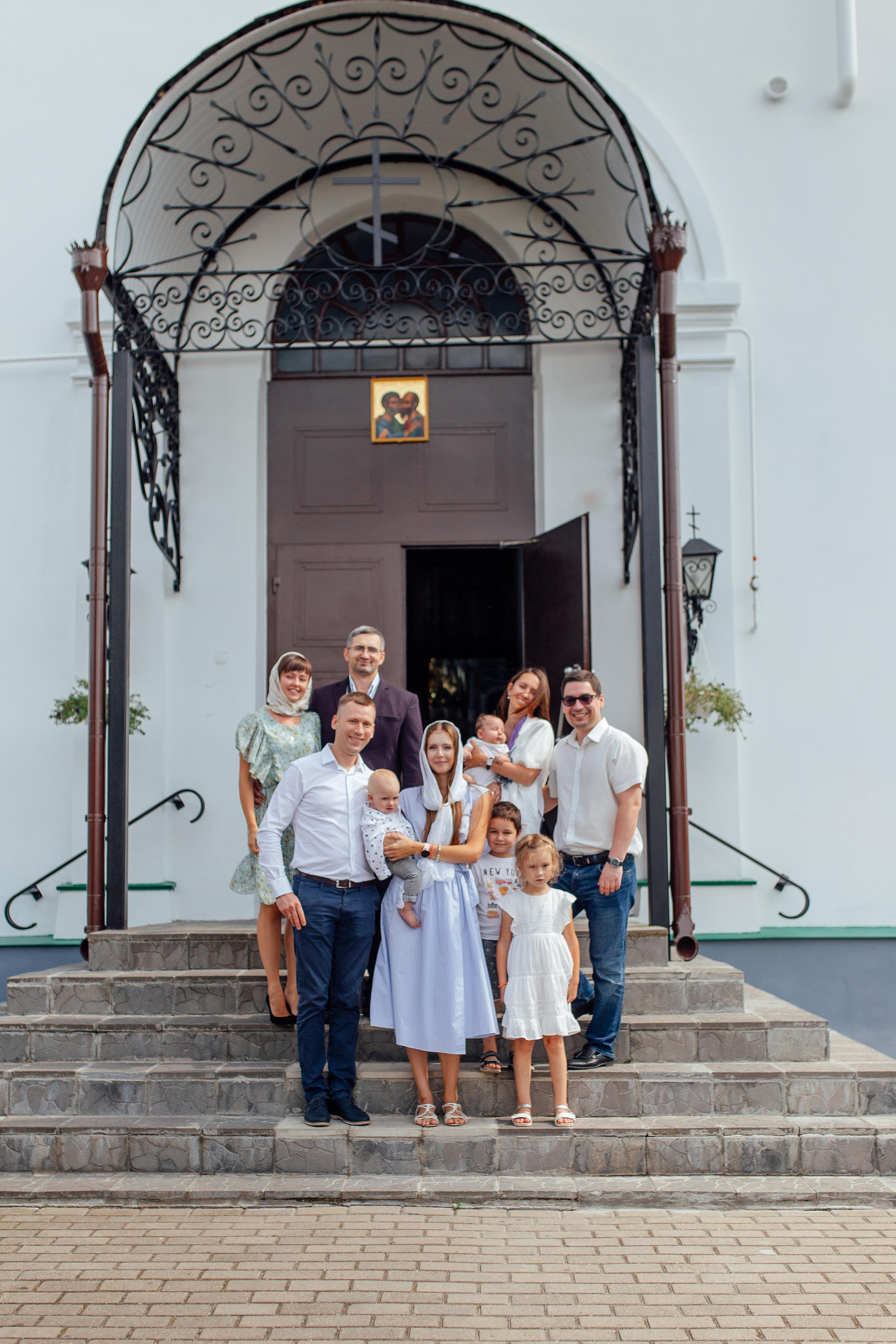 Крещение Марка, храм Петра и Павла, Сенница, август 21