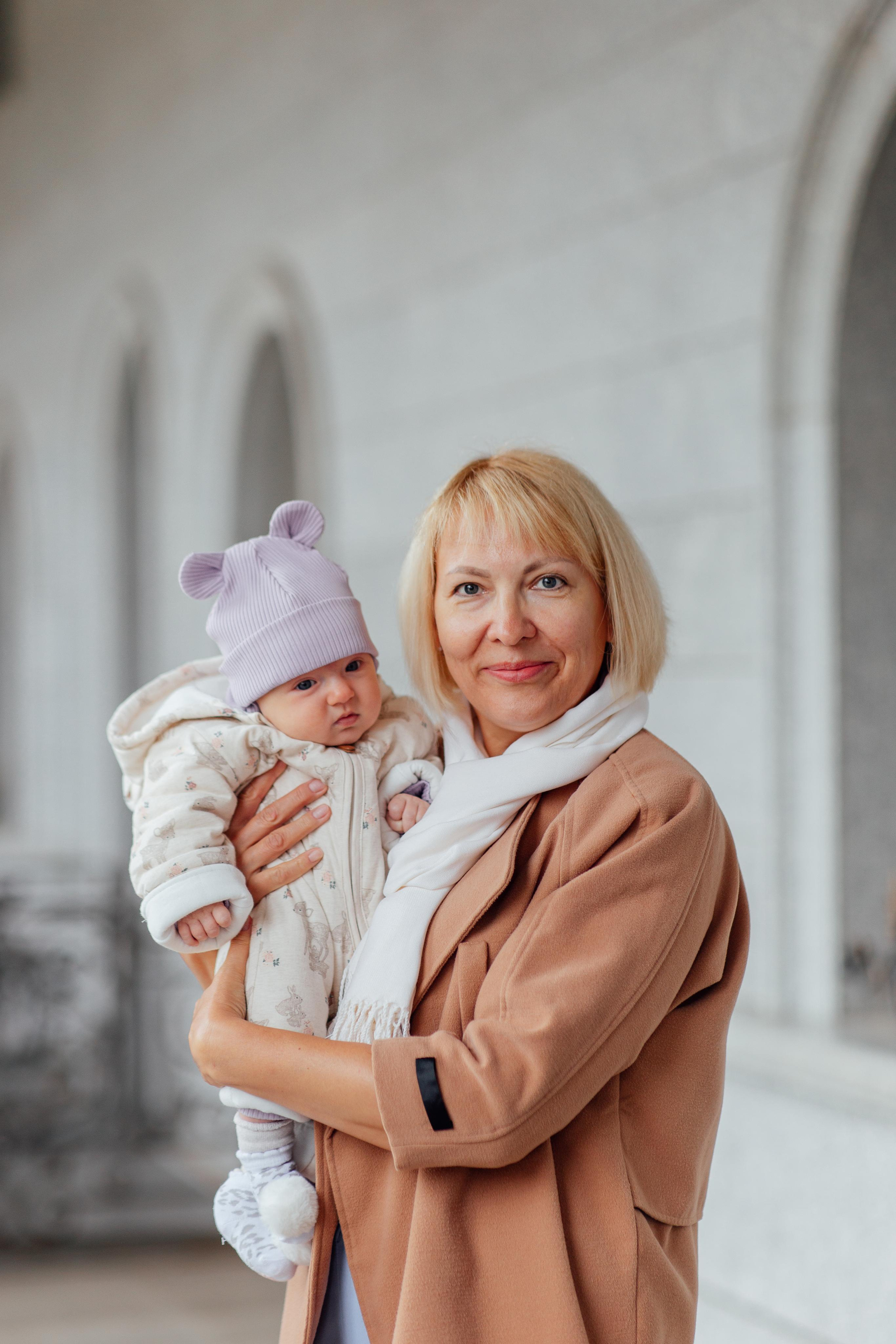 Крещение Киры, храм Святой Живоначальной Троицы, Минск, сентябрь 2021