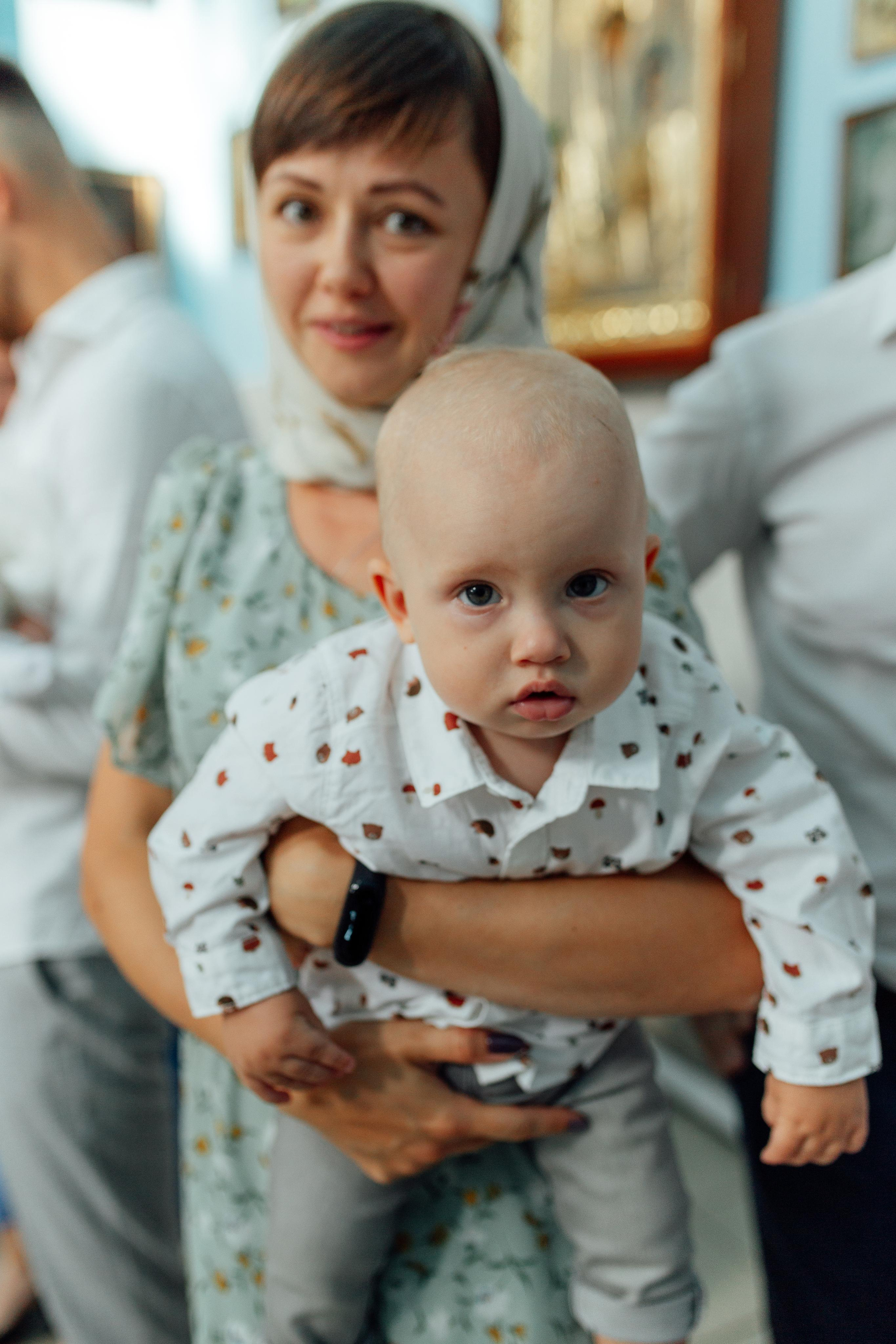 Крещение Марка, храм Петра и Павла, Сенница, август 21