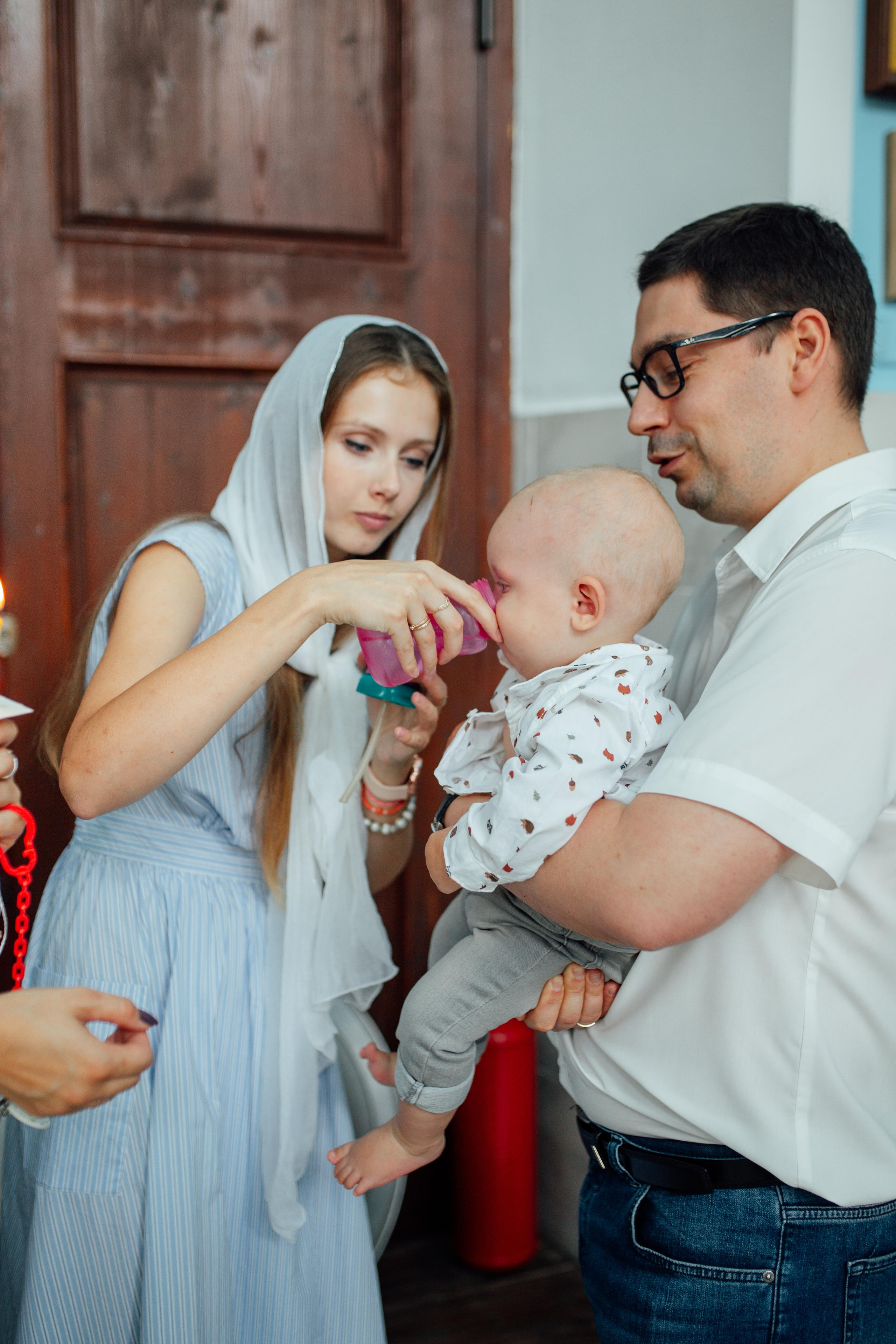 Крещение Марка, храм Петра и Павла, Сенница, август 21