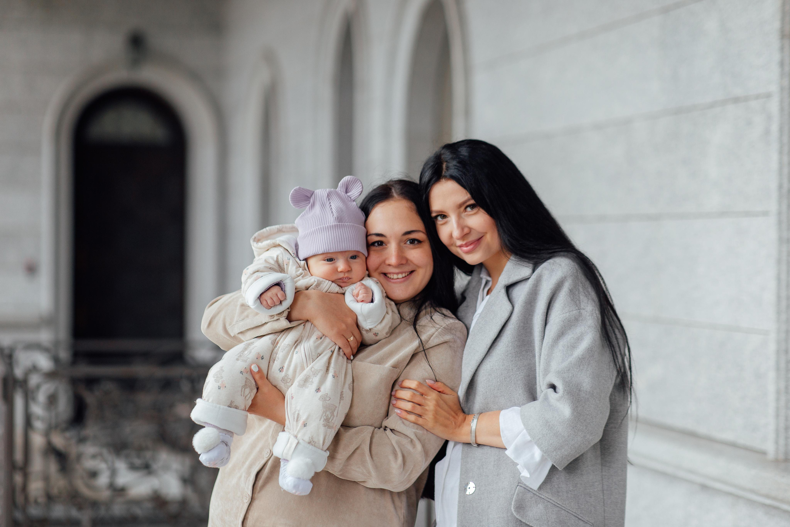 Крещение Киры, храм Святой Живоначальной Троицы, Минск, сентябрь 2021