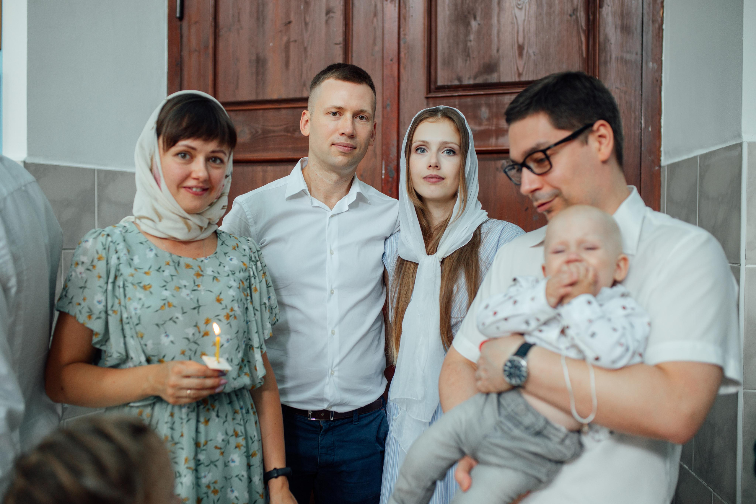 Крещение Марка, храм Петра и Павла, Сенница, август 21