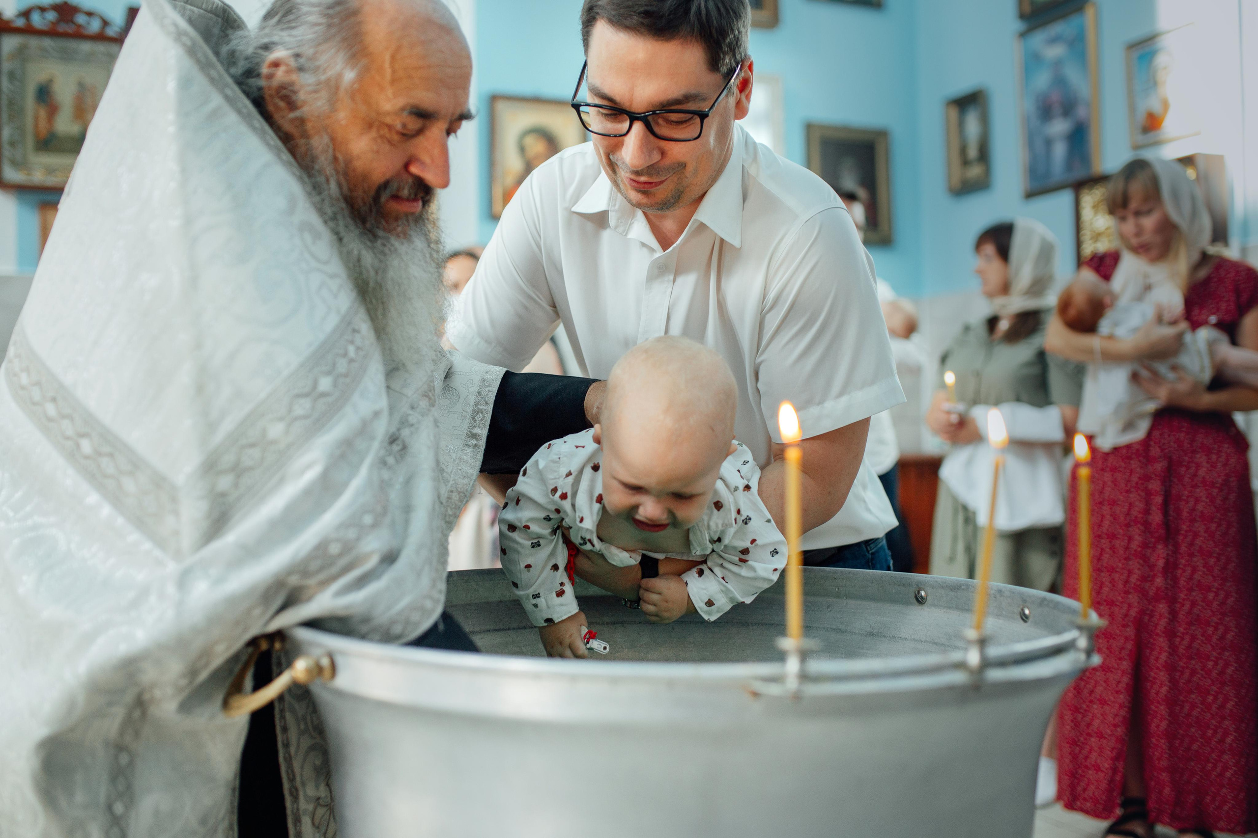 Крещение Марка, храм Петра и Павла, Сенница, август 21