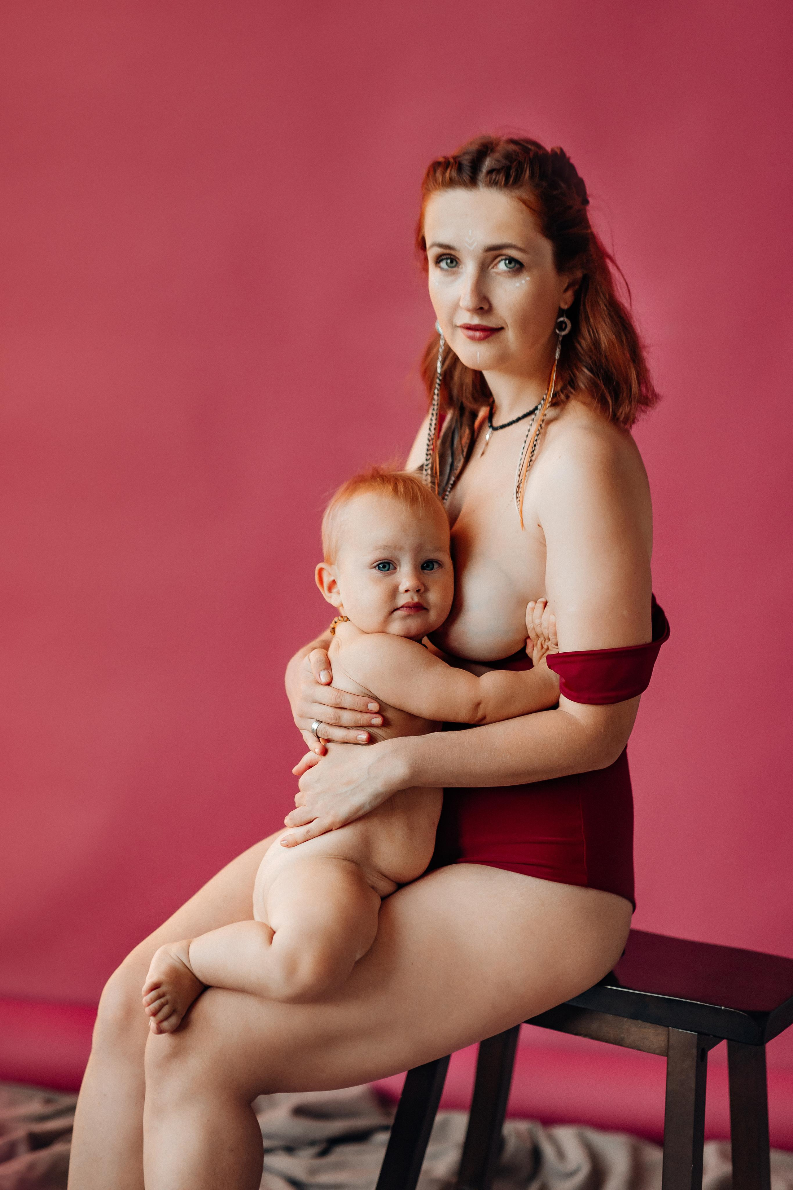 Мама Аня и дети, фотостудия Воздух, октябрь 21