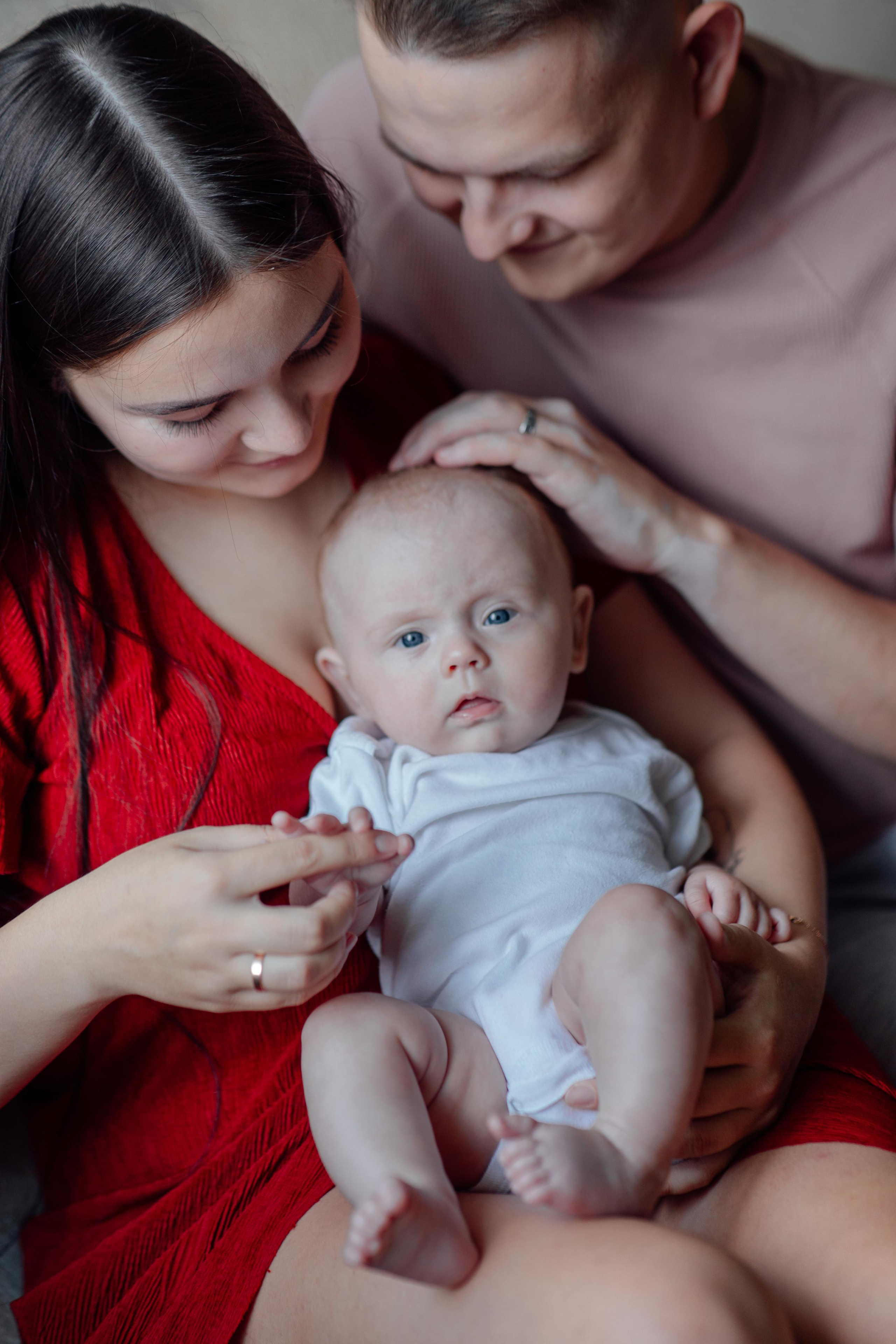 Домашняя, малышка Афина, июль 21