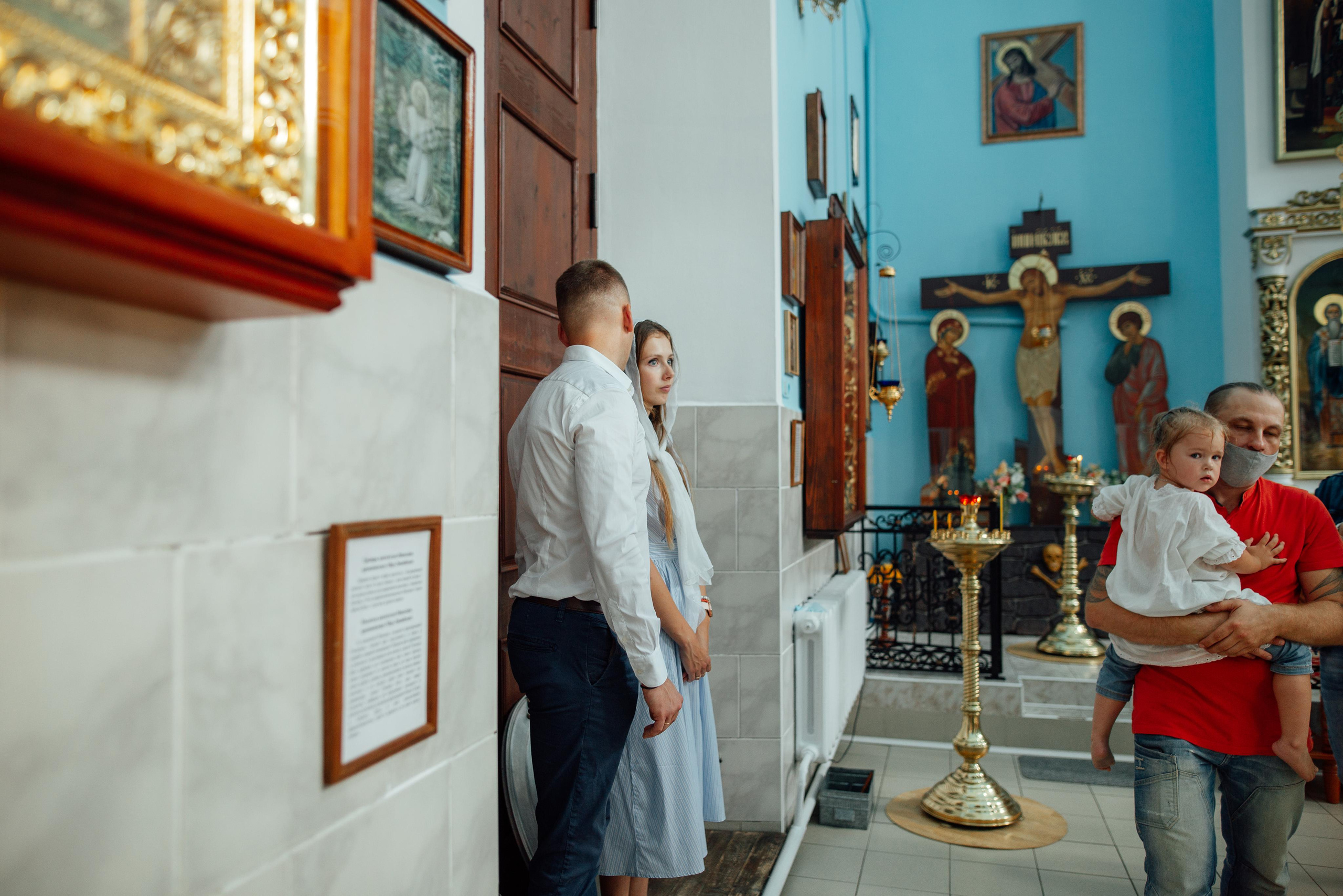 Крещение Марка, храм Петра и Павла, Сенница, август 21