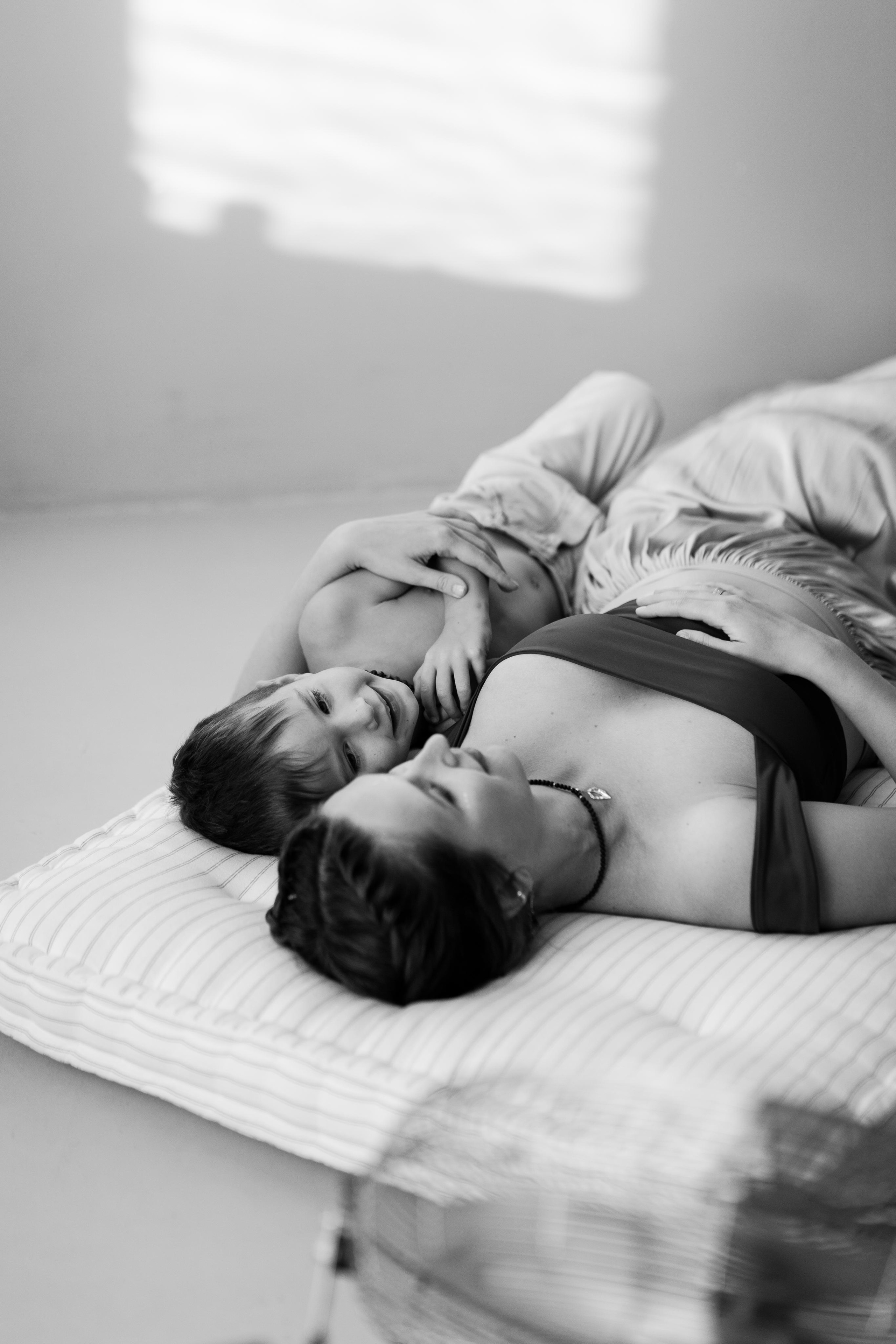 Мама Аня и дети, фотостудия Воздух, октябрь 21