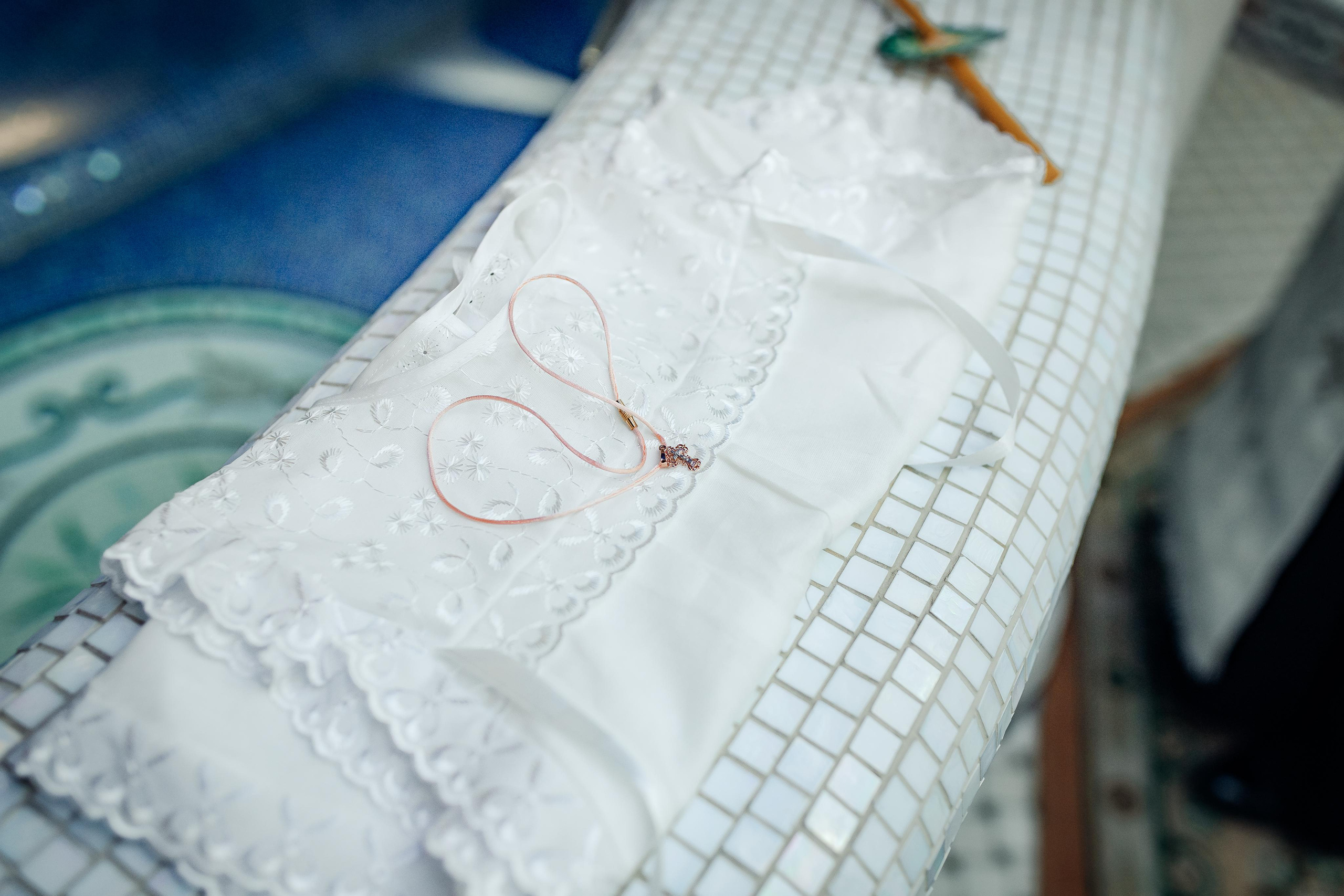 Крещение Киры, храм Святой Живоначальной Троицы, Минск, сентябрь 2021