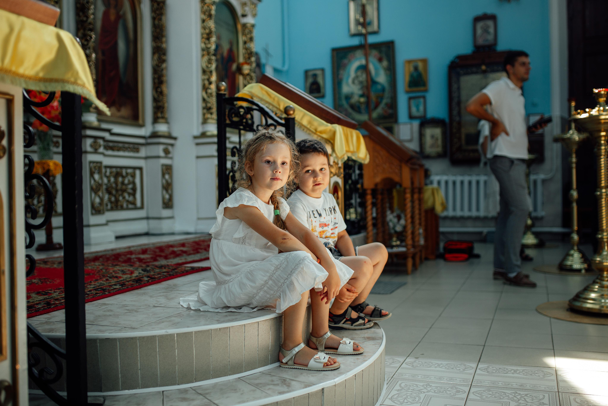 Крещение Марка, храм Петра и Павла, Сенница, август 21