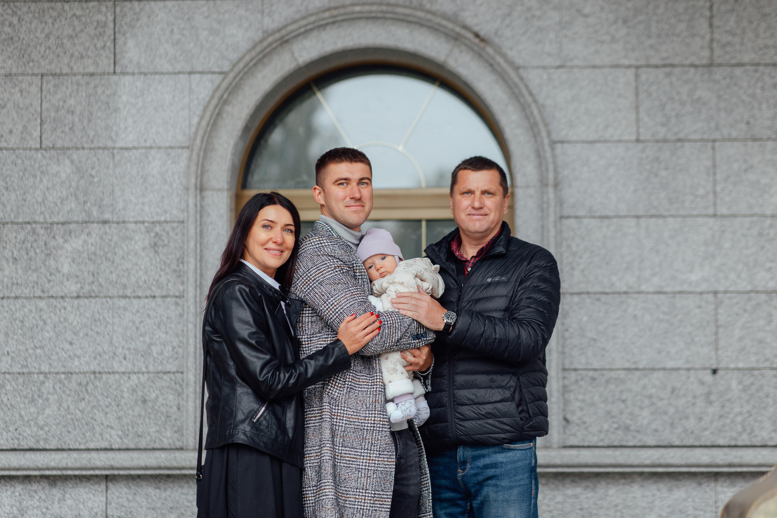 Крещение Киры, храм Святой Живоначальной Троицы, Минск, сентябрь 2021