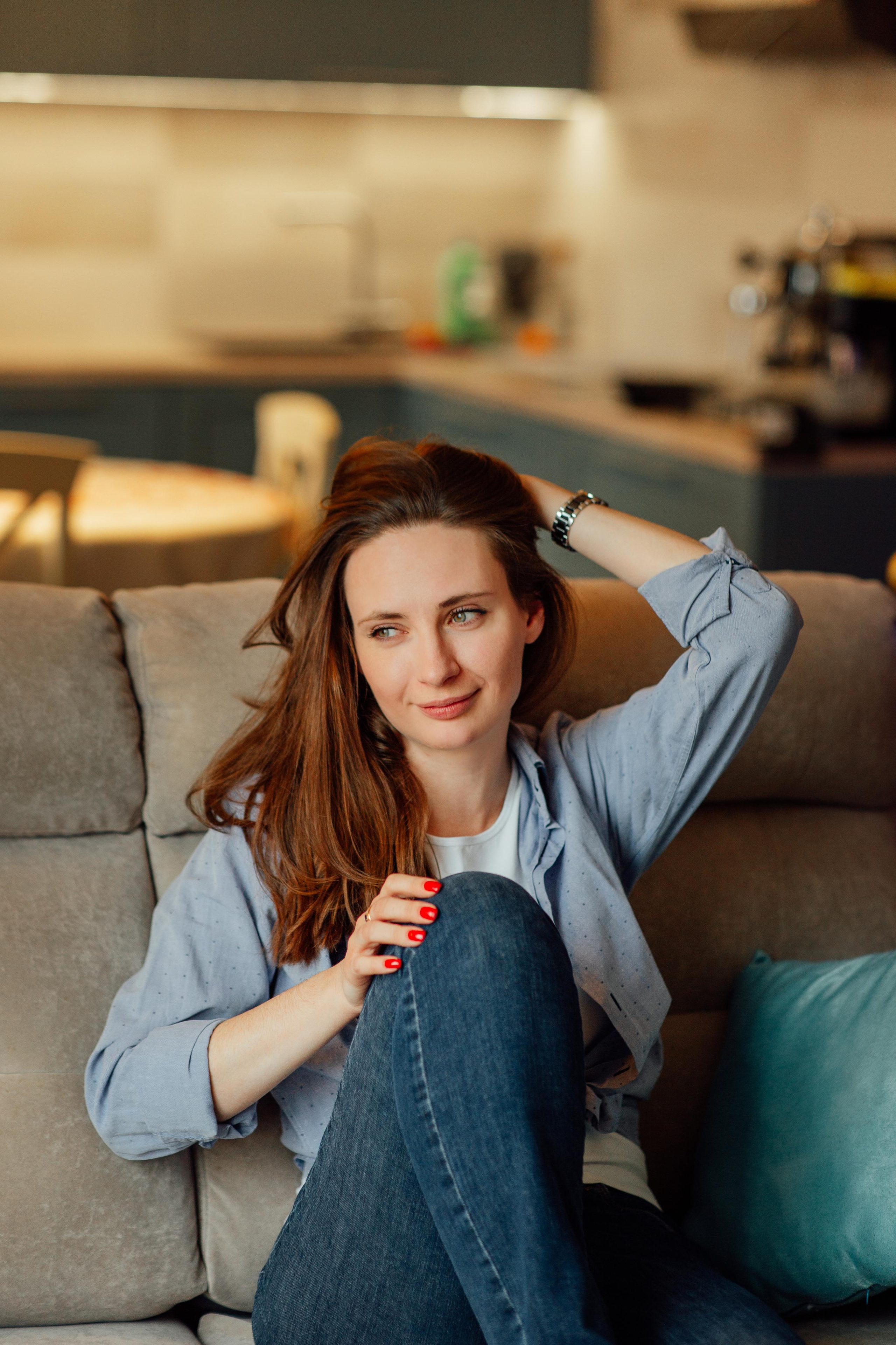 Домашняя, мама Юля и Ариша