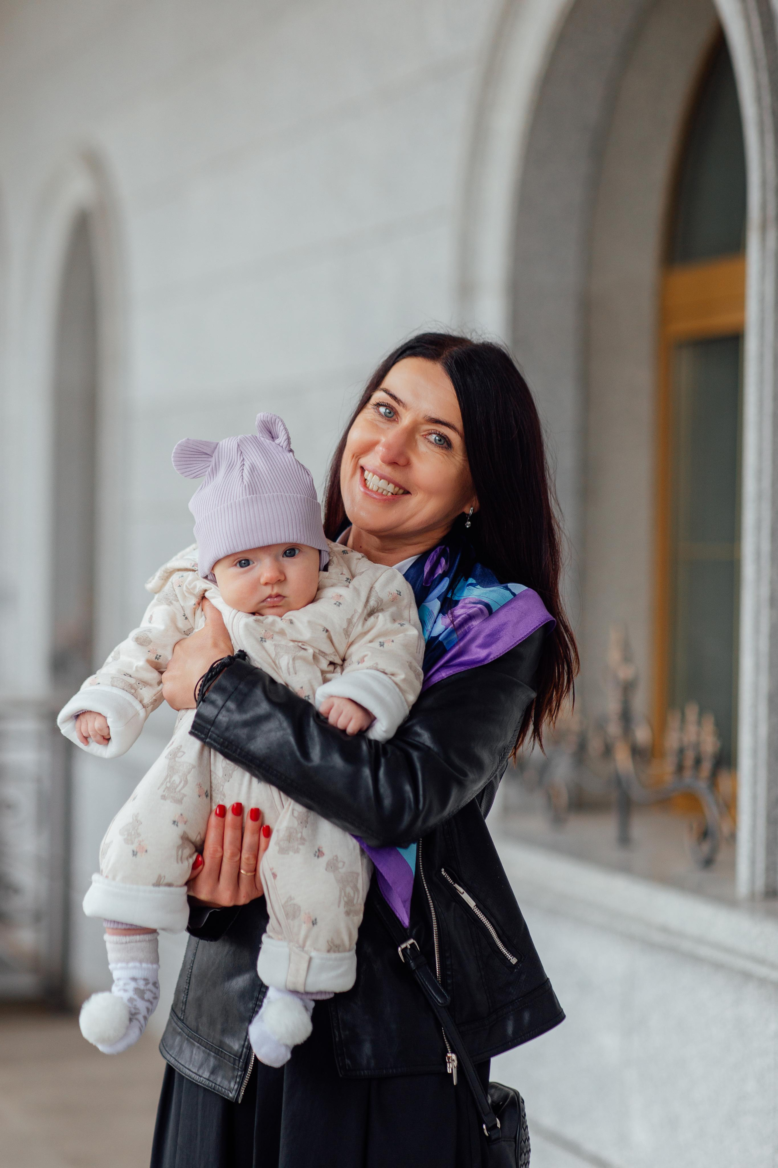 Крещение Киры, храм Святой Живоначальной Троицы, Минск, сентябрь 2021