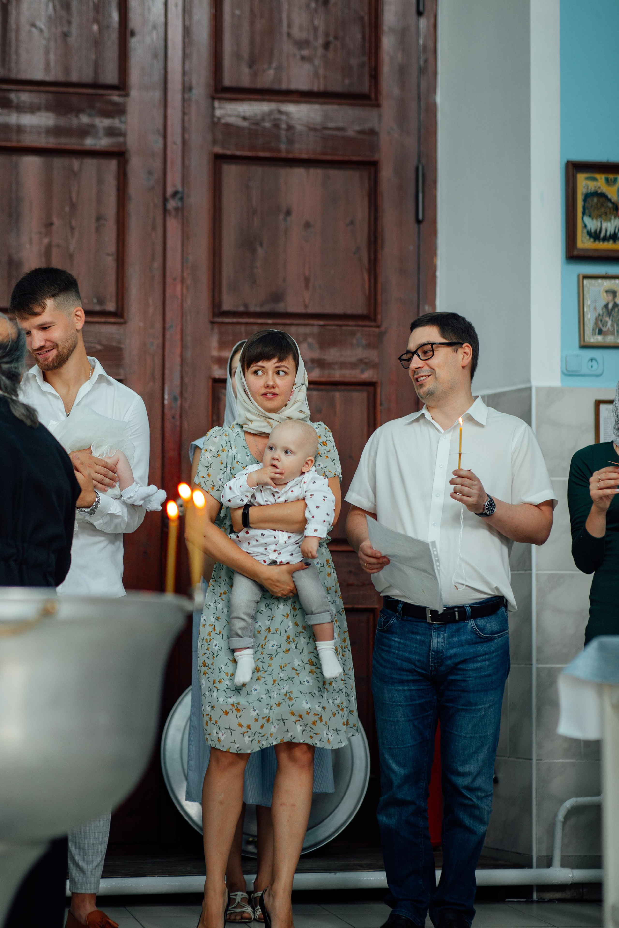 Крещение Марка, храм Петра и Павла, Сенница, август 21