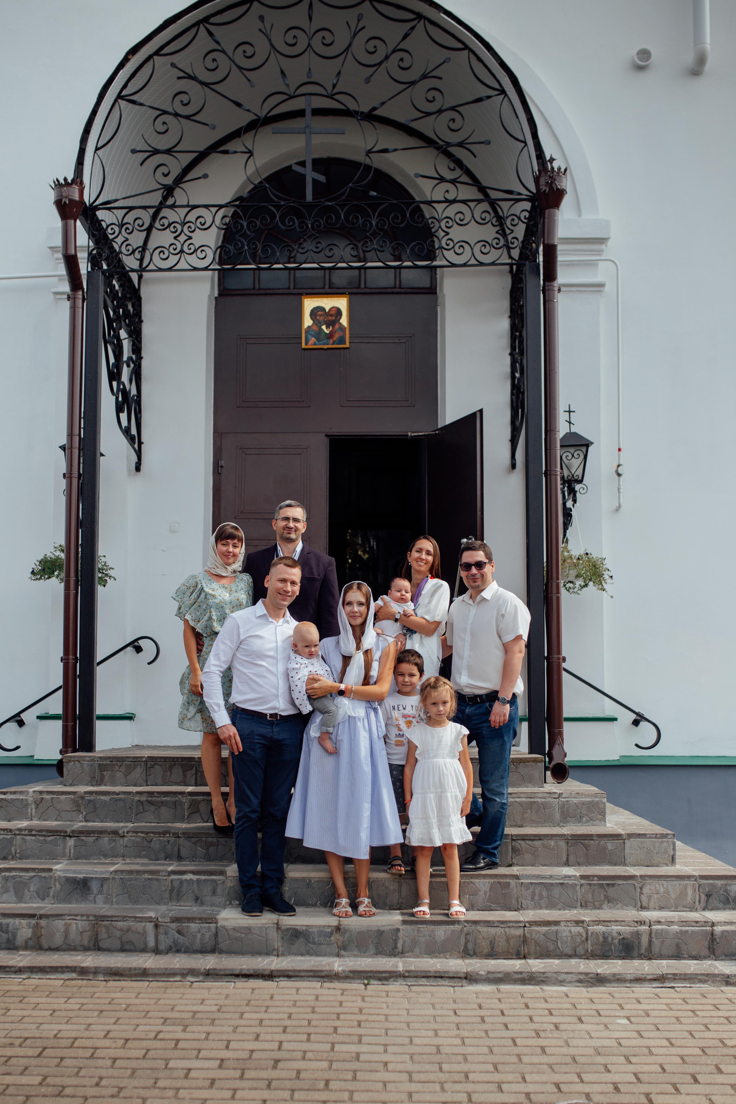 Крещение Марка, храм Петра и Павла, Сенница, август 21