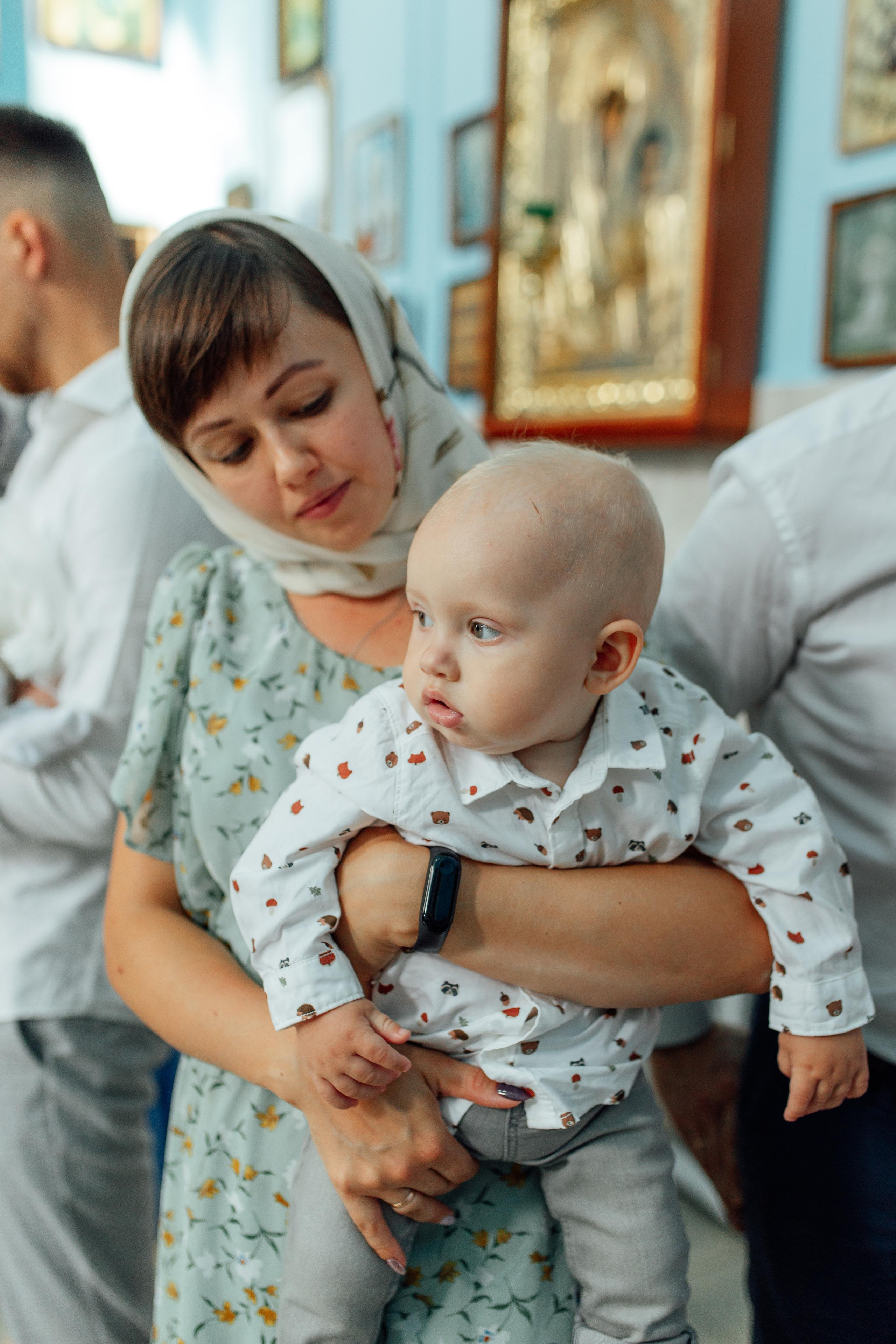 Крещение Марка, храм Петра и Павла, Сенница, август 21