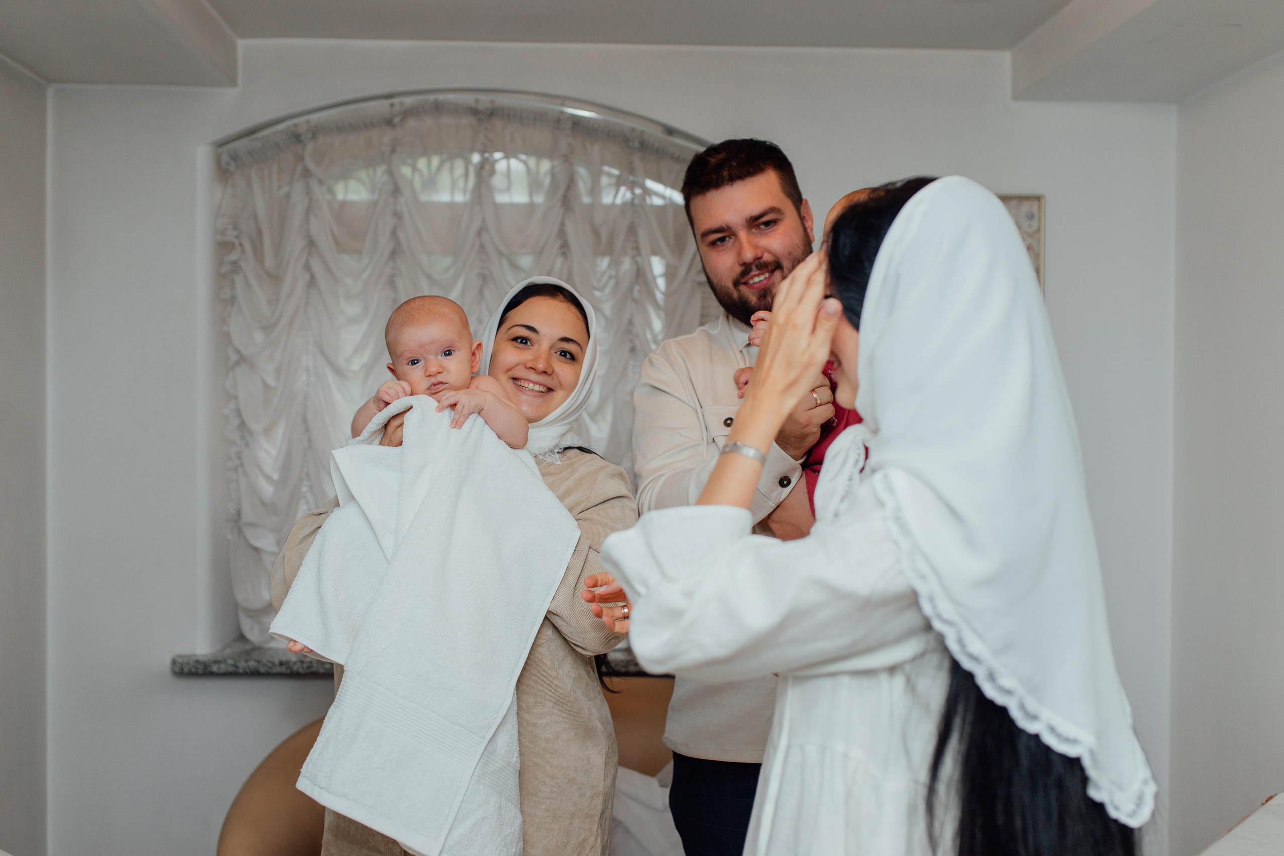 Крещение Киры, храм Святой Живоначальной Троицы, Минск, сентябрь 2021