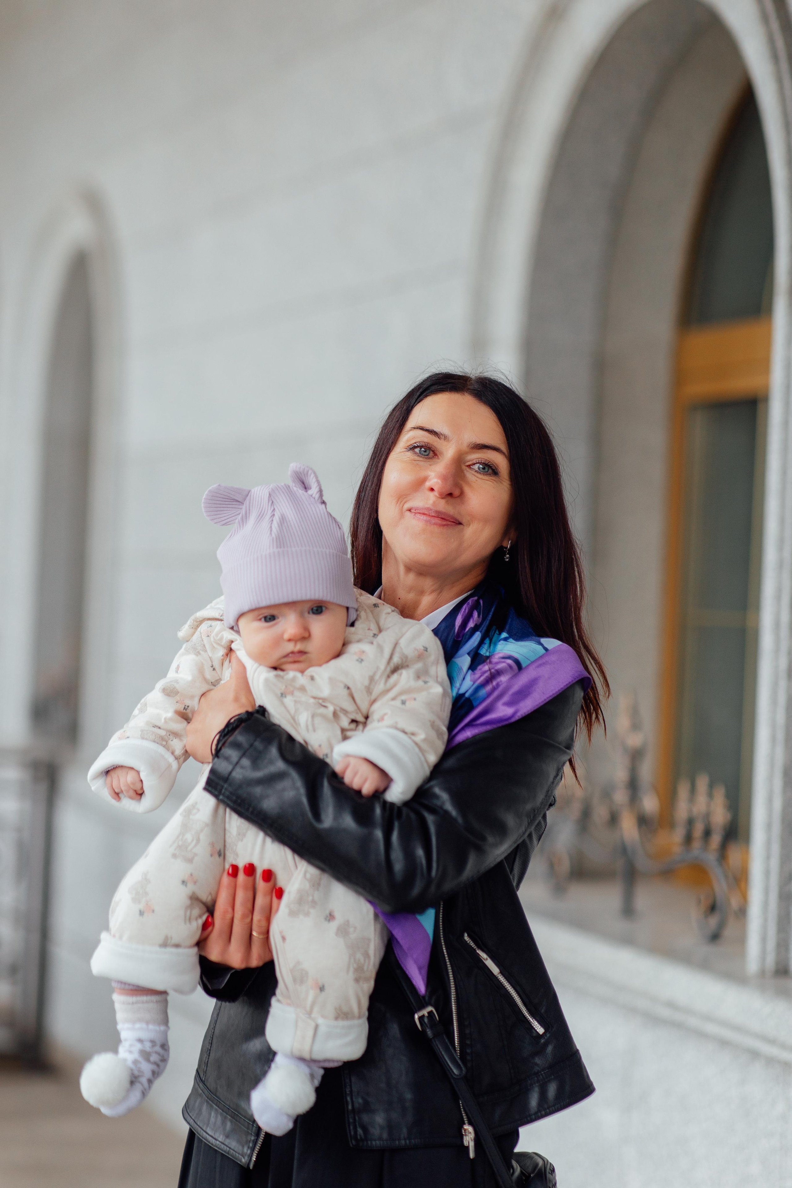 Крещение Киры, храм Святой Живоначальной Троицы, Минск, сентябрь 2021