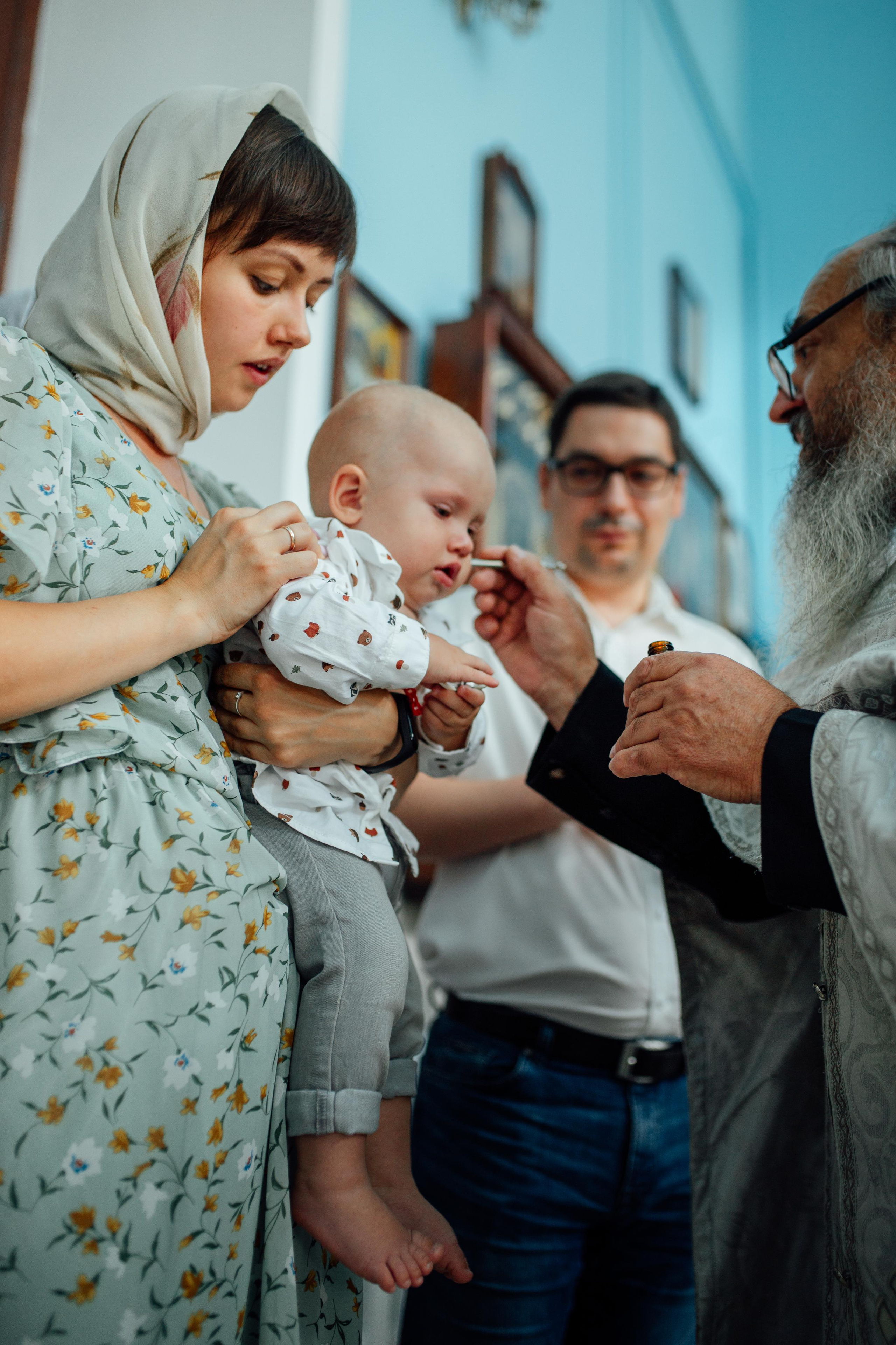 Крещение Марка, храм Петра и Павла, Сенница, август 21