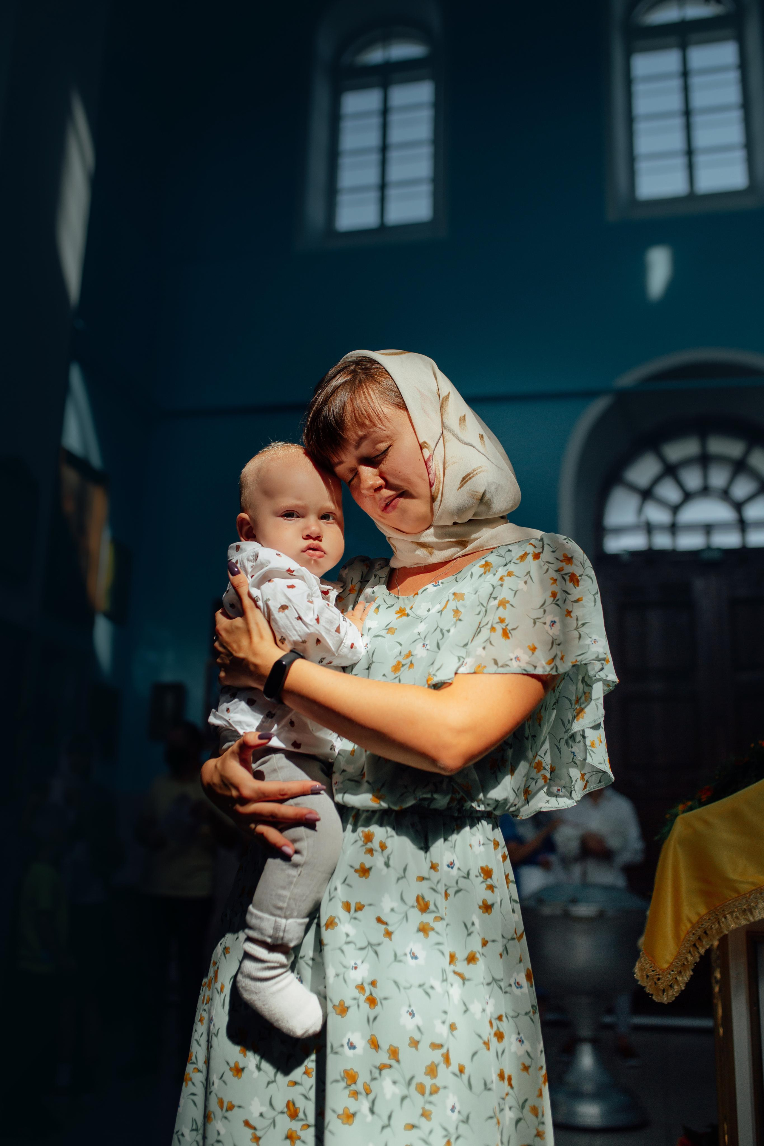 Крещение Марка, храм Петра и Павла, Сенница, август 21