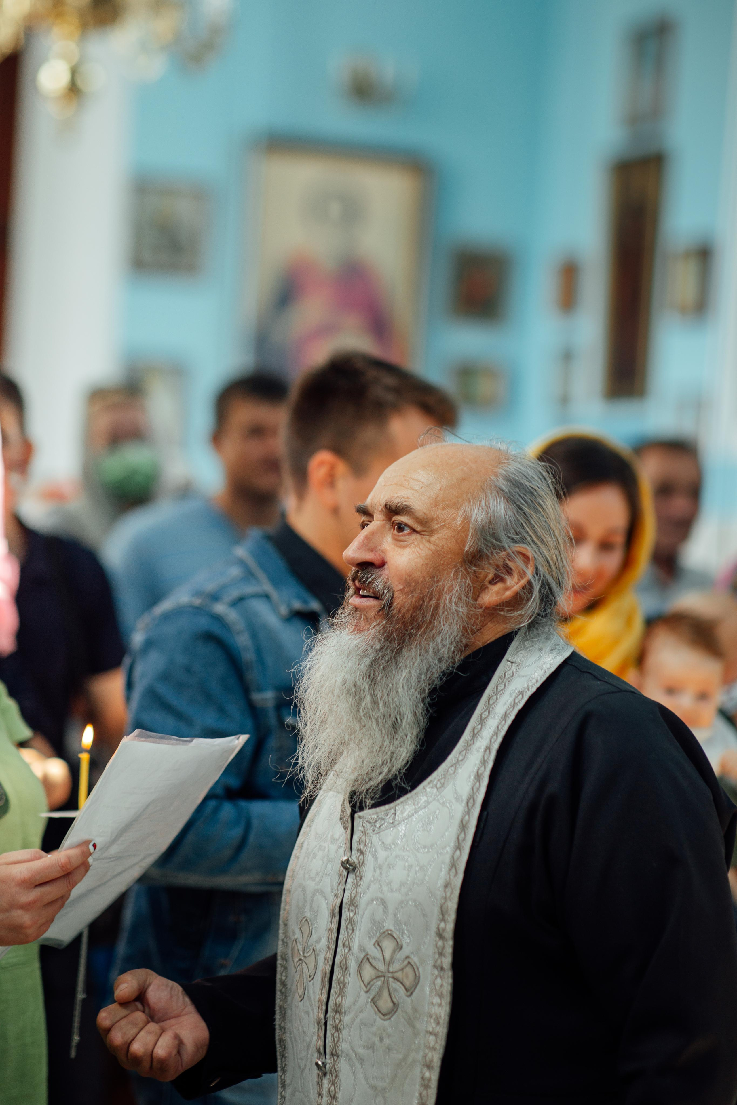 Крещение Марка, храм Петра и Павла, Сенница, август 21