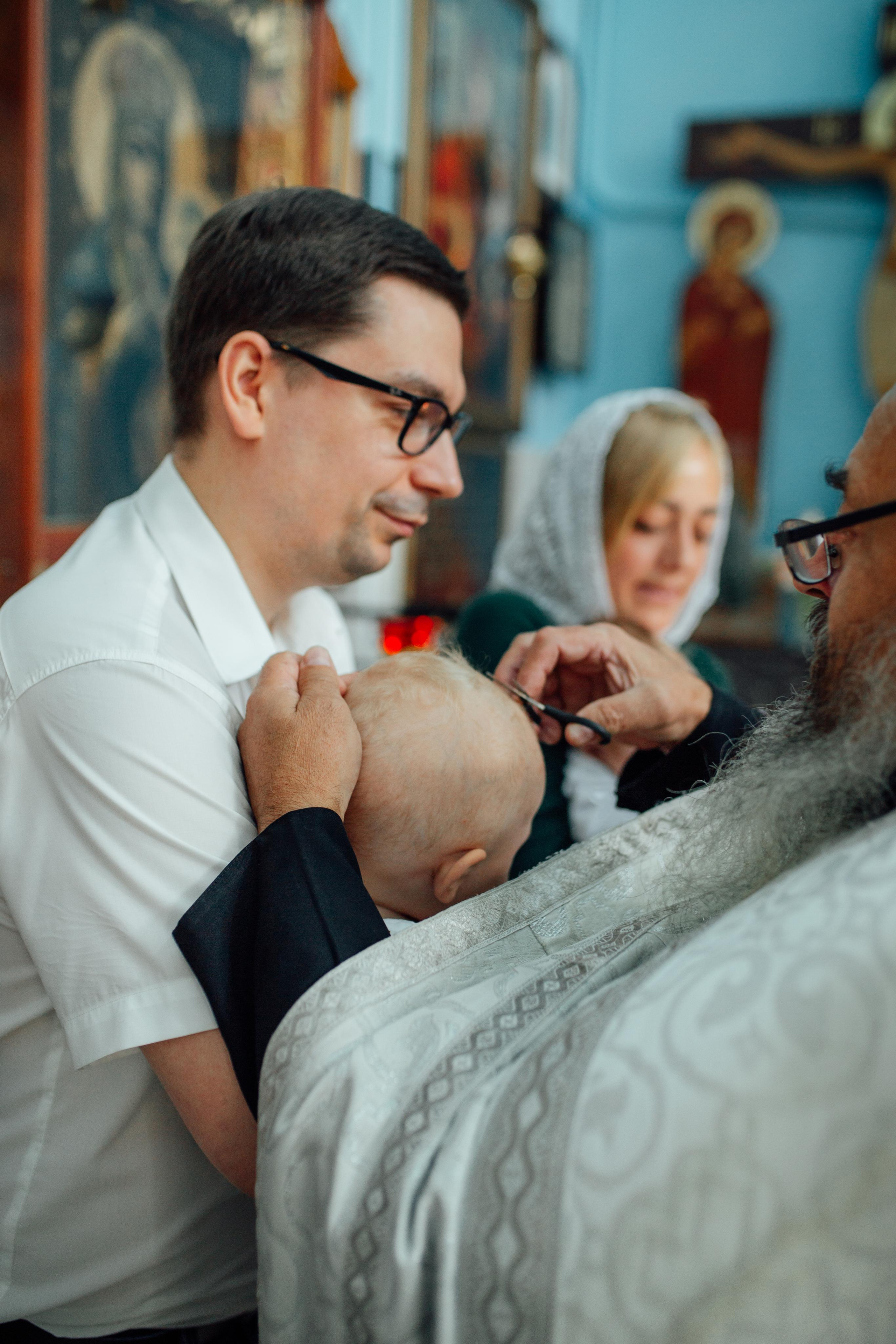 Крещение Марка, храм Петра и Павла, Сенница, август 21