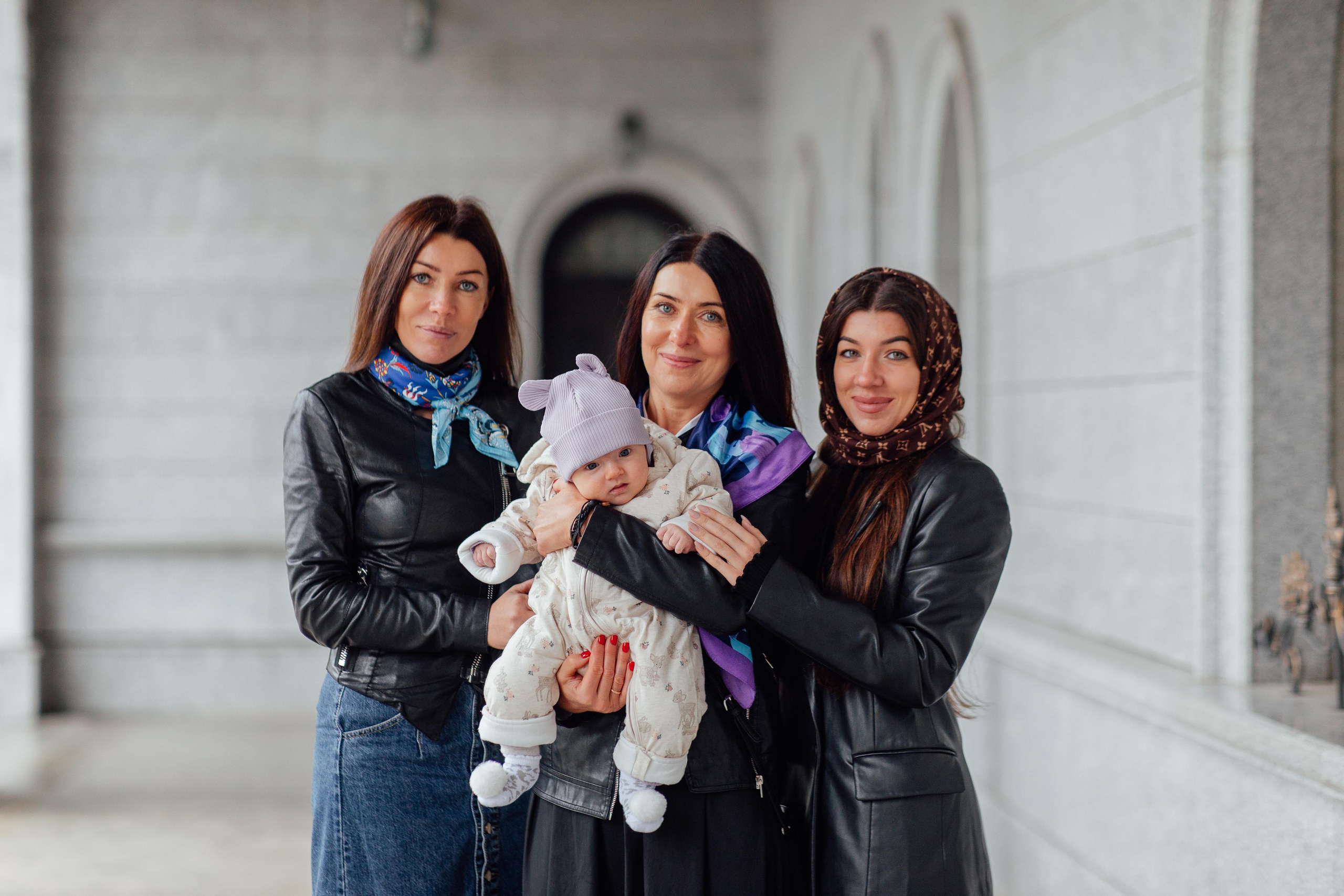 Крещение Киры, храм Святой Живоначальной Троицы, Минск, сентябрь 2021