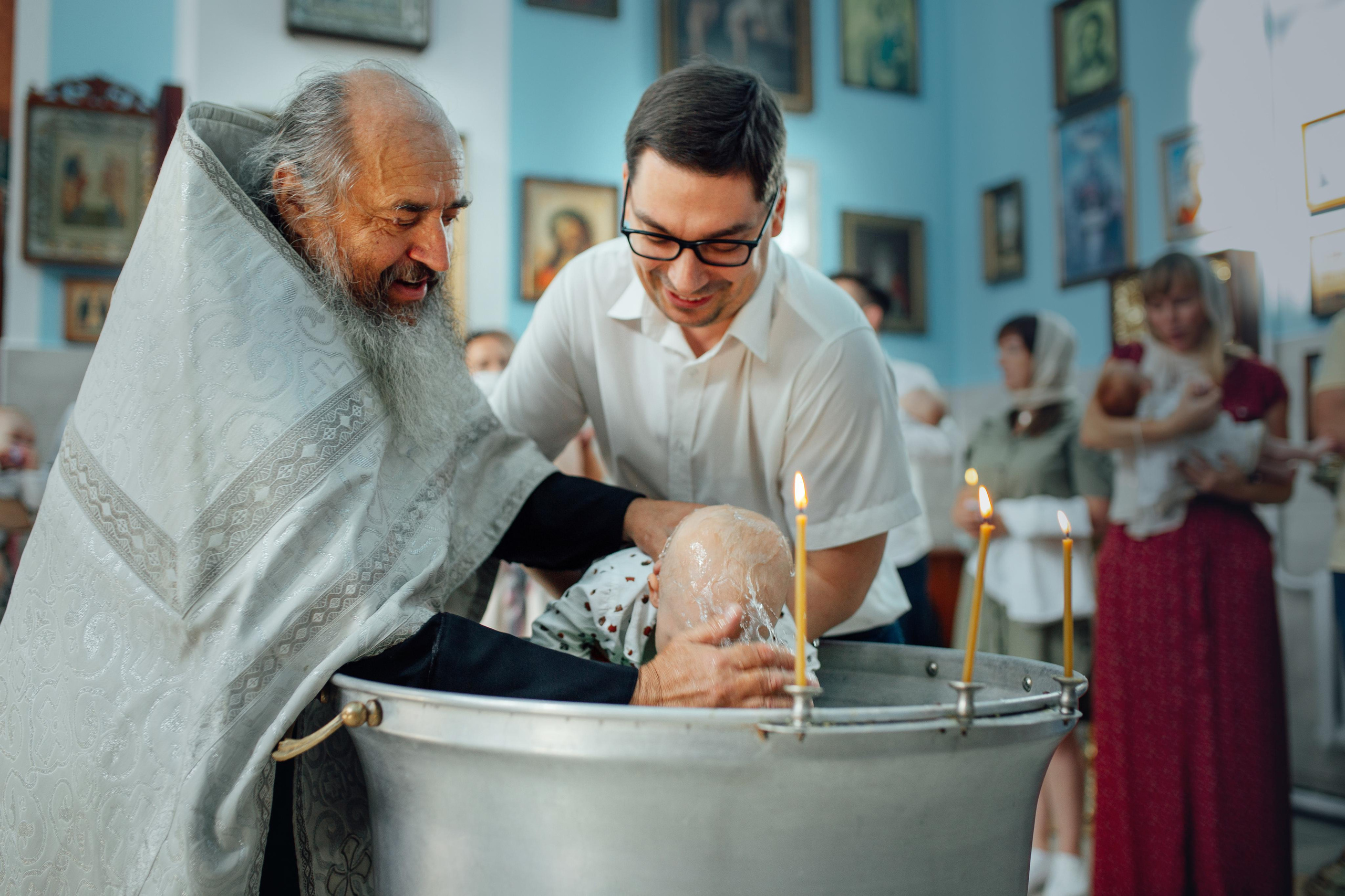 Крещение Марка, храм Петра и Павла, Сенница, август 21