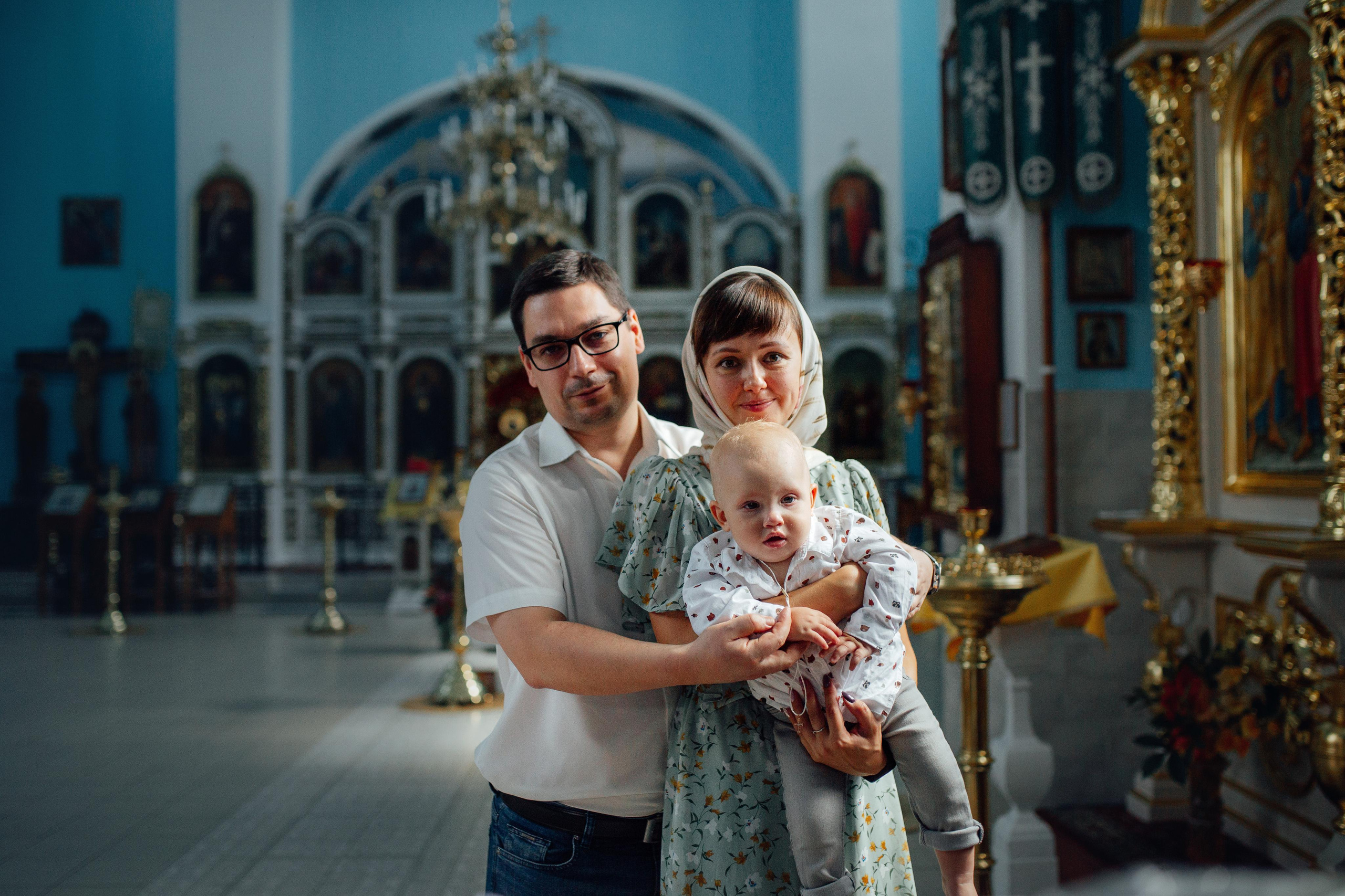 Крещение Марка, храм Петра и Павла, Сенница, август 21