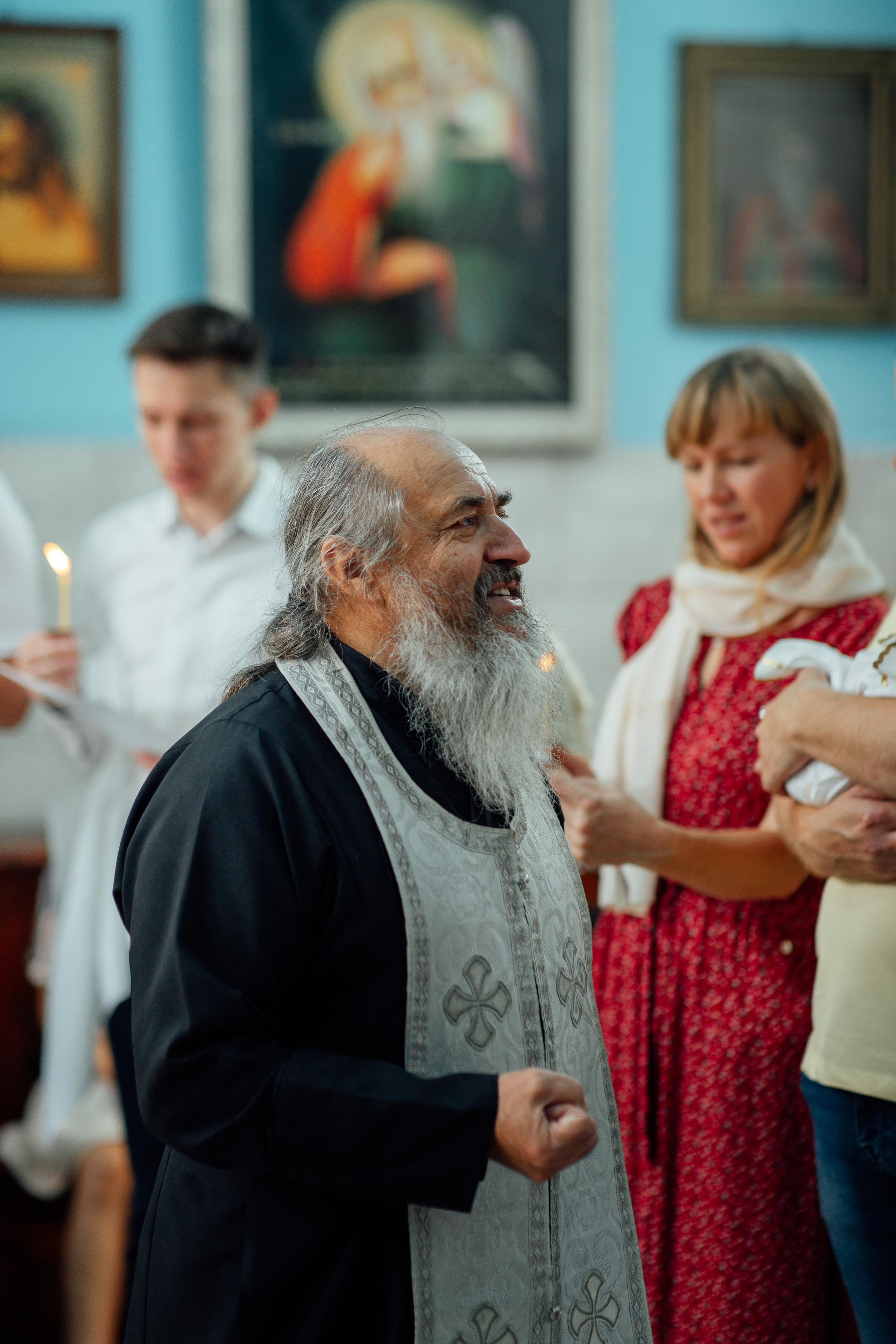 Крещение Марка, храм Петра и Павла, Сенница, август 21