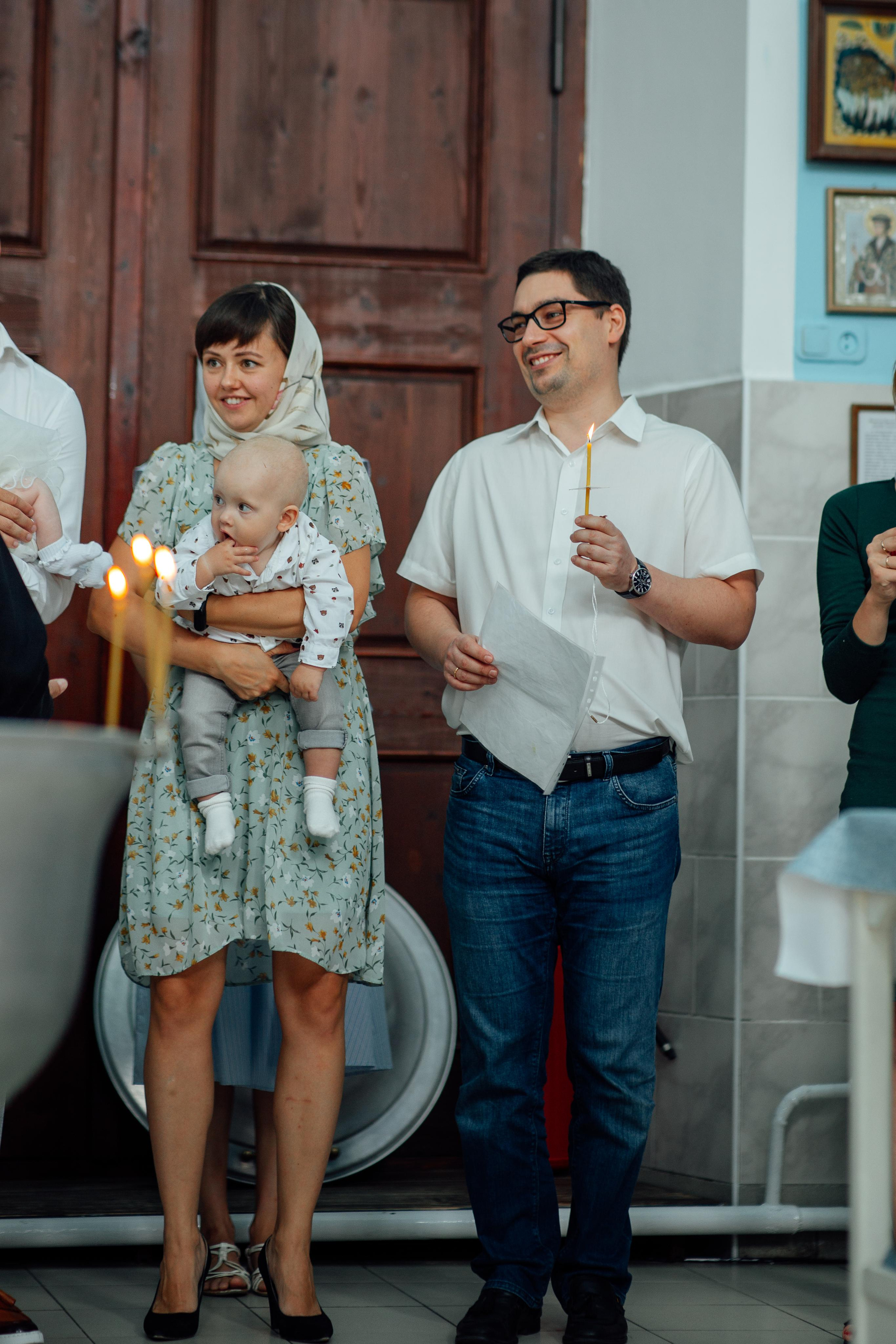 Крещение Марка, храм Петра и Павла, Сенница, август 21