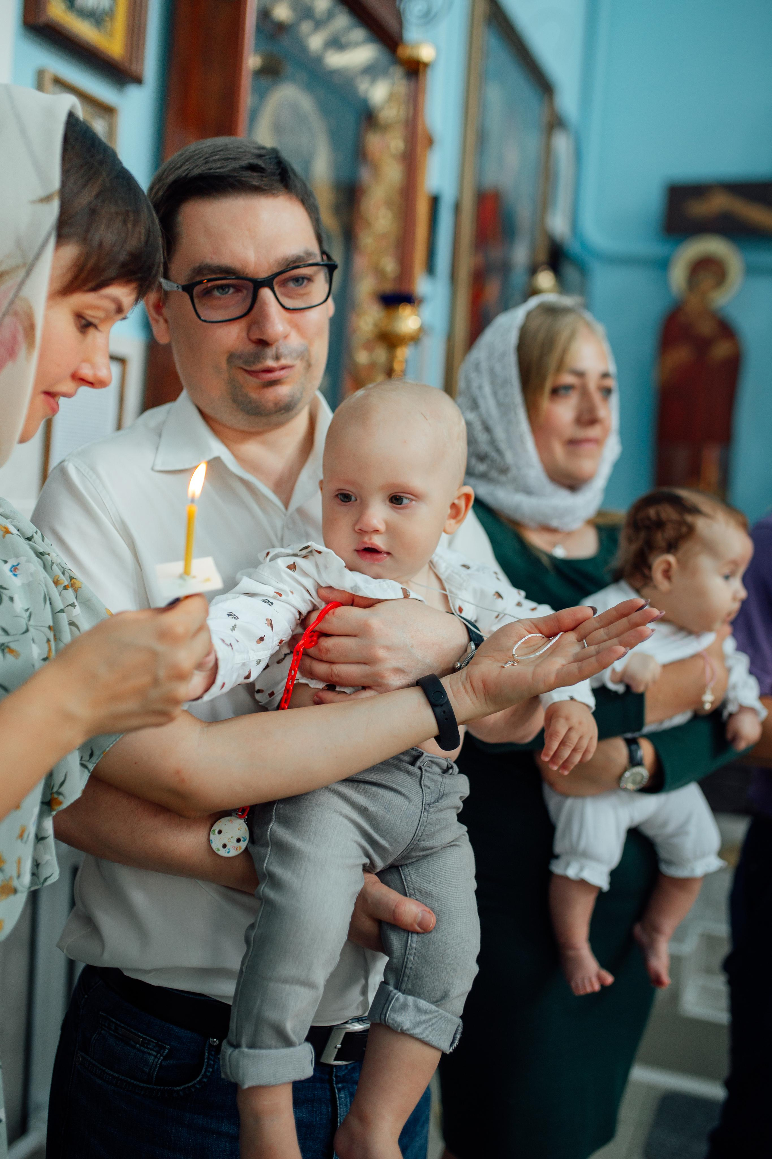 Крещение Марка, храм Петра и Павла, Сенница, август 21