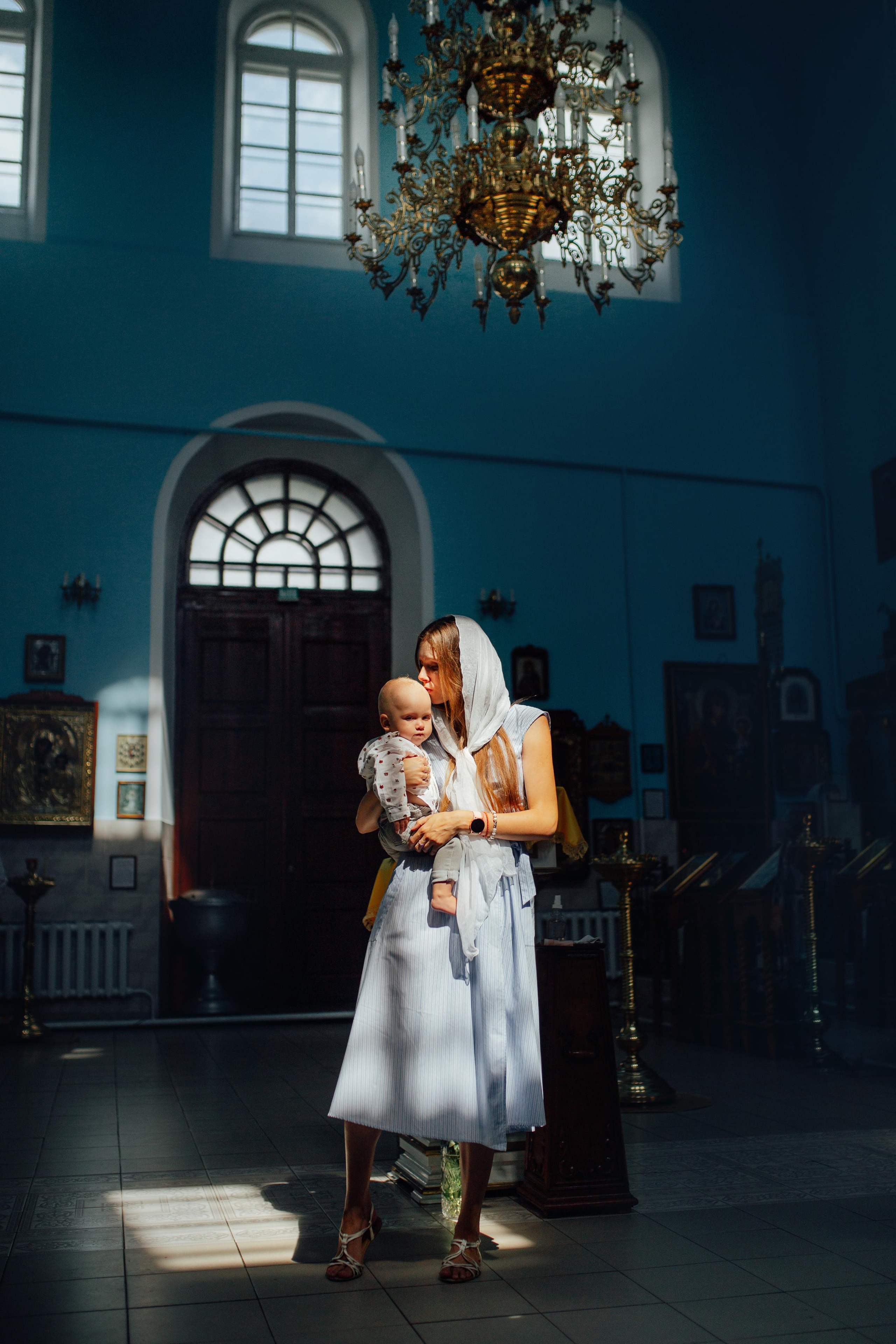 Крещение Марка, храм Петра и Павла, Сенница, август 21