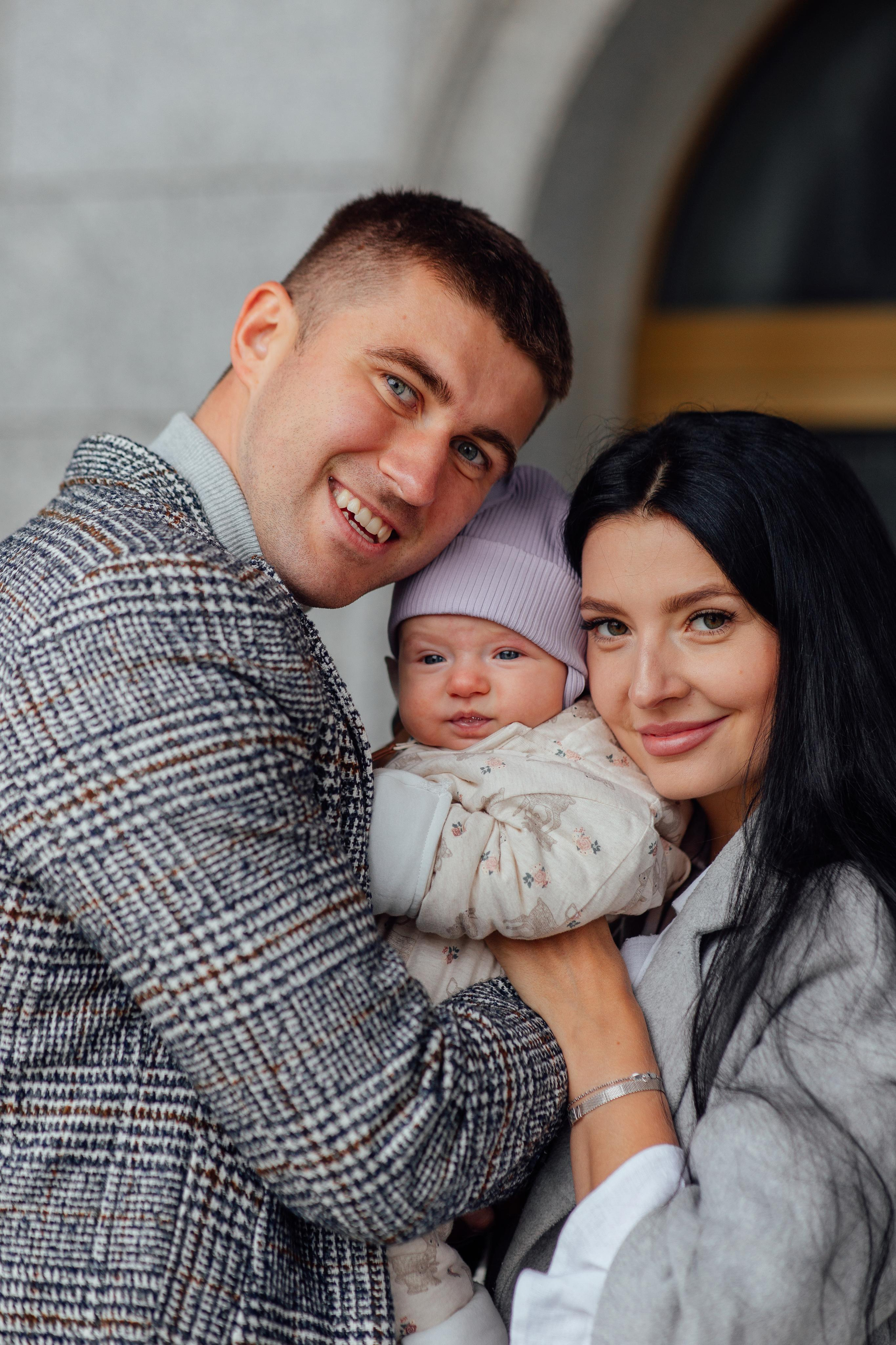 Крещение Киры, храм Святой Живоначальной Троицы, Минск, сентябрь 2021