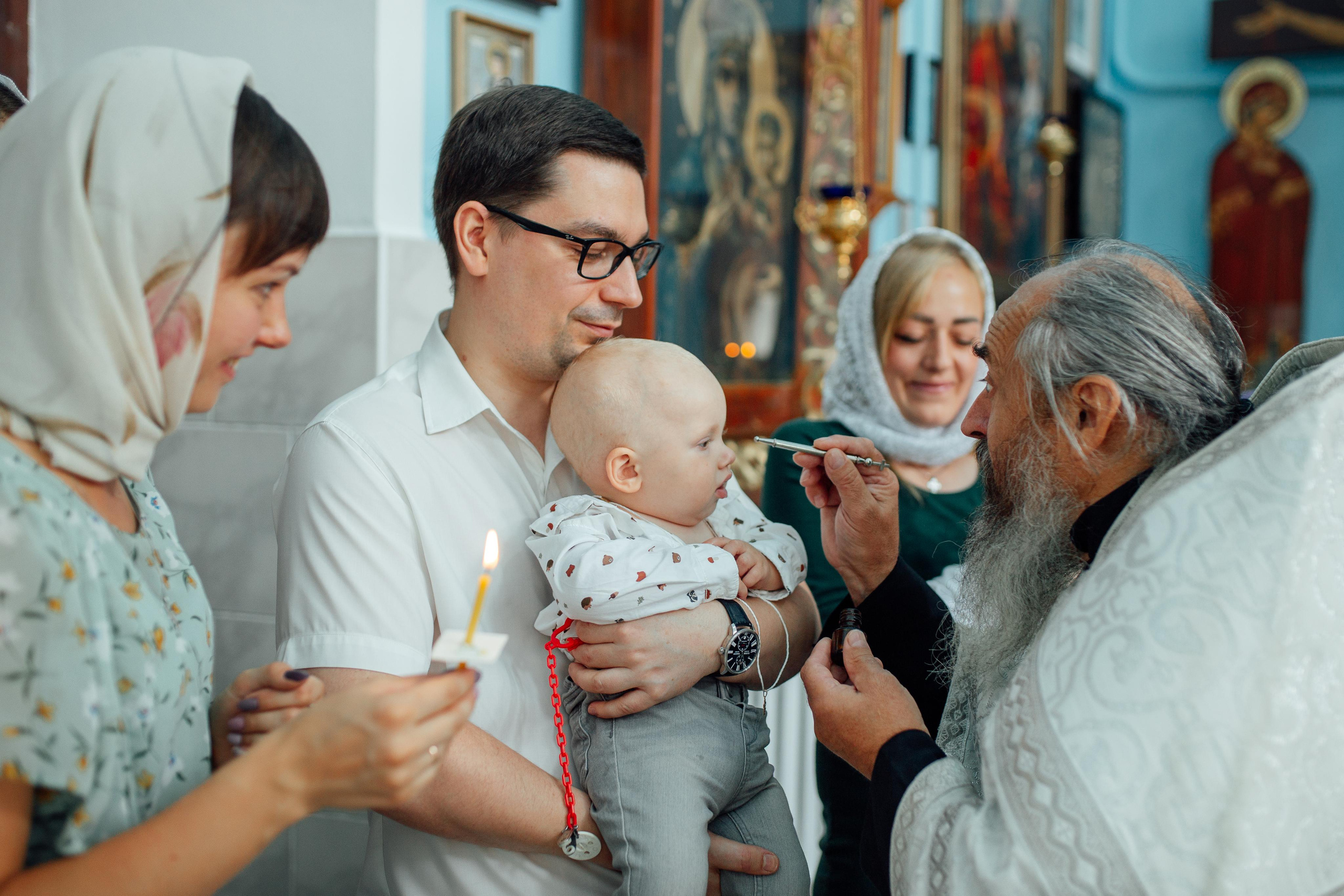 Крещение Марка, храм Петра и Павла, Сенница, август 21