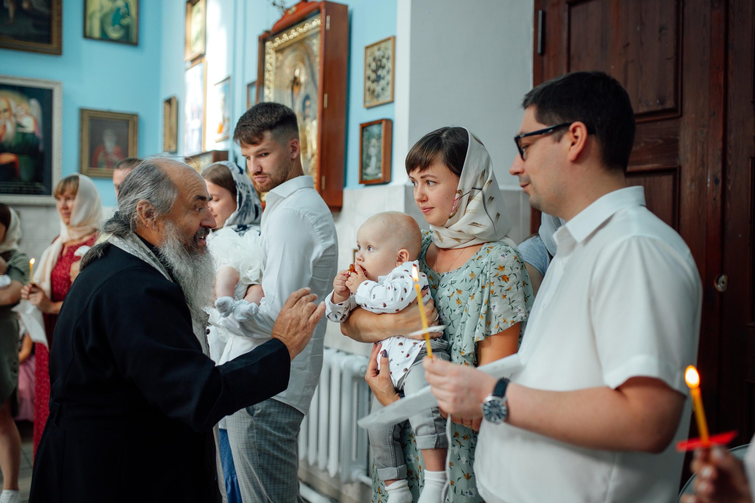 Крещение Марка, храм Петра и Павла, Сенница, август 21