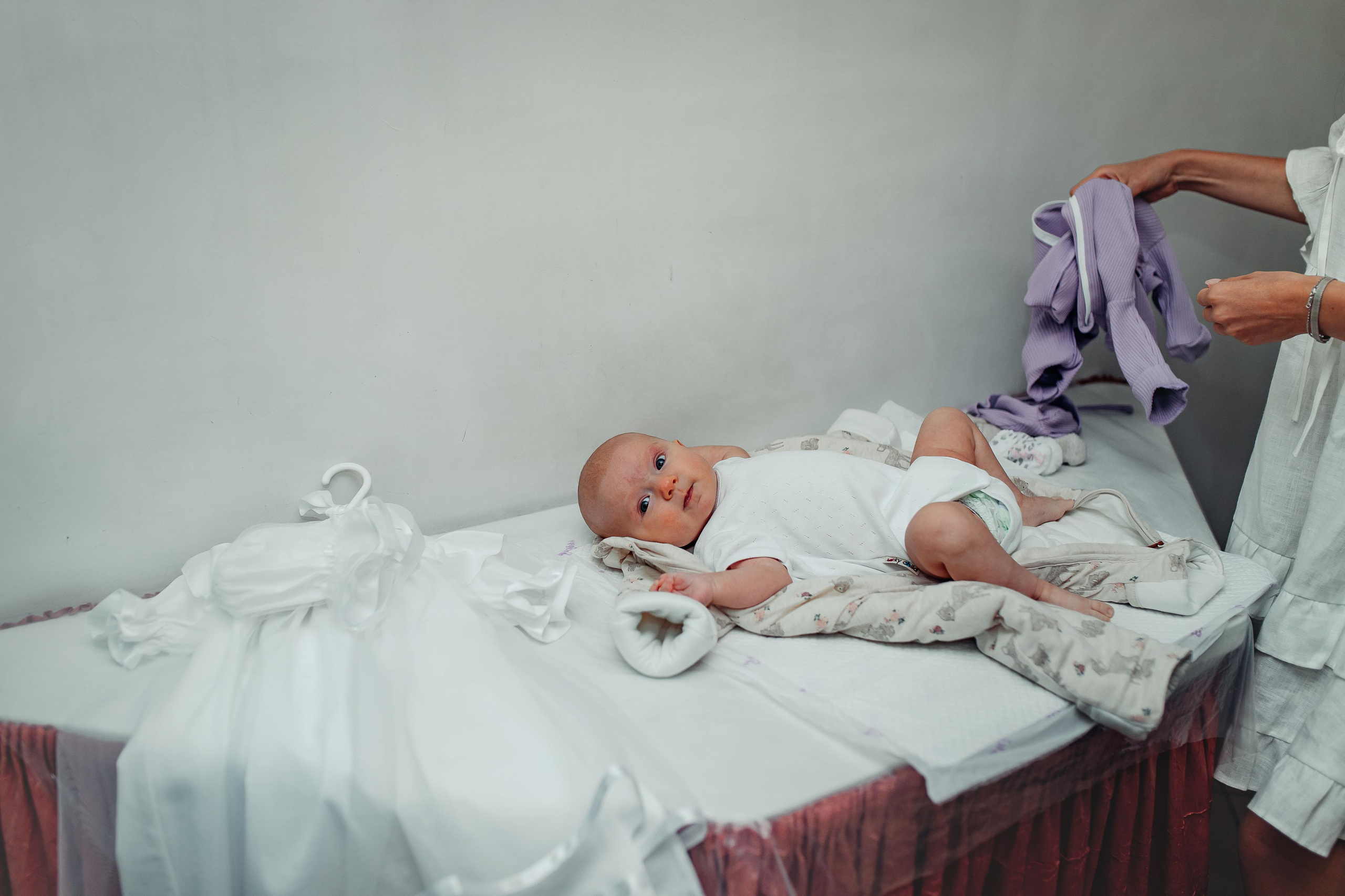 Крещение Киры, храм Святой Живоначальной Троицы, Минск, сентябрь 2021