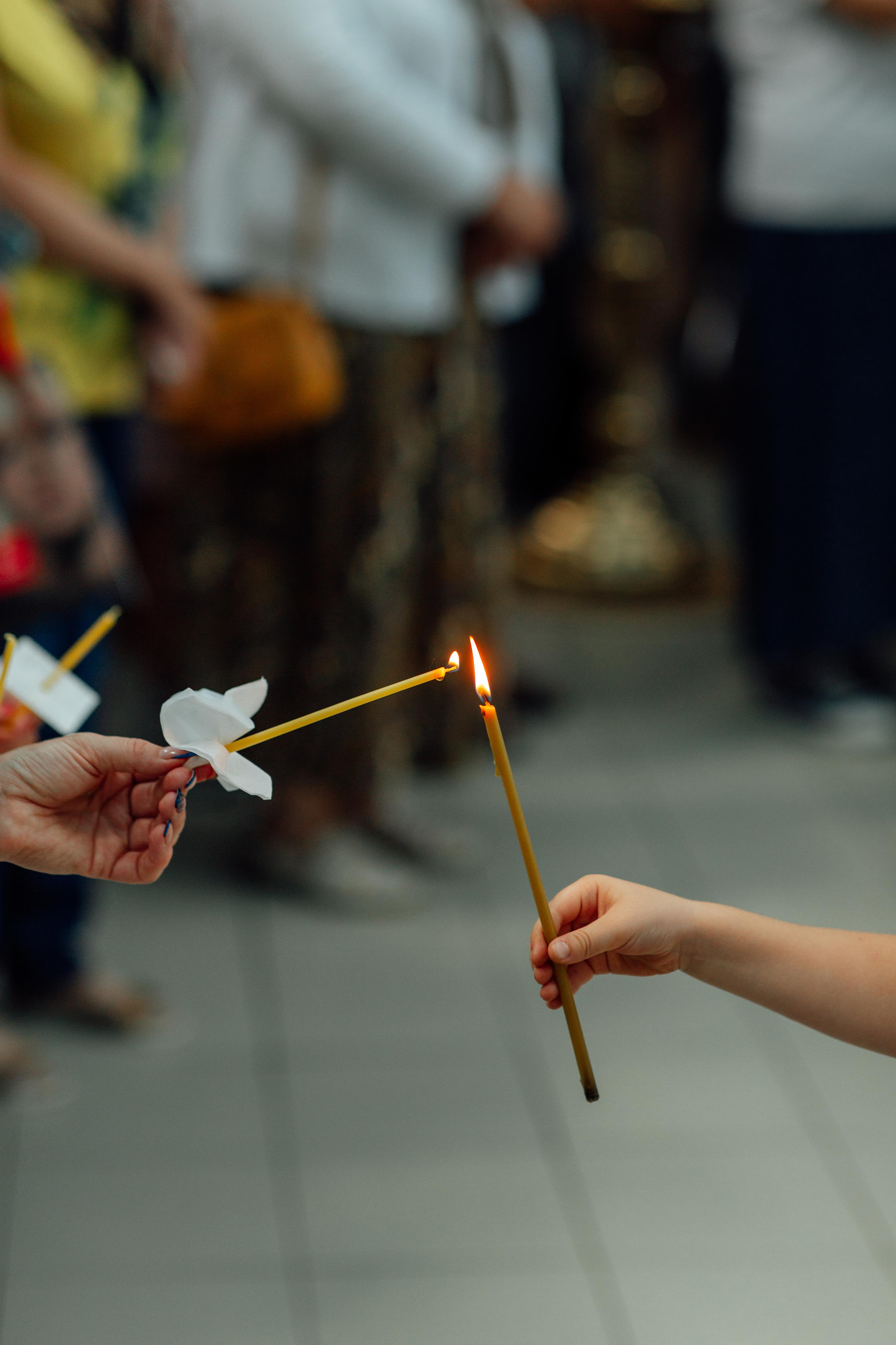 Крещение Марка, храм Петра и Павла, Сенница, август 21