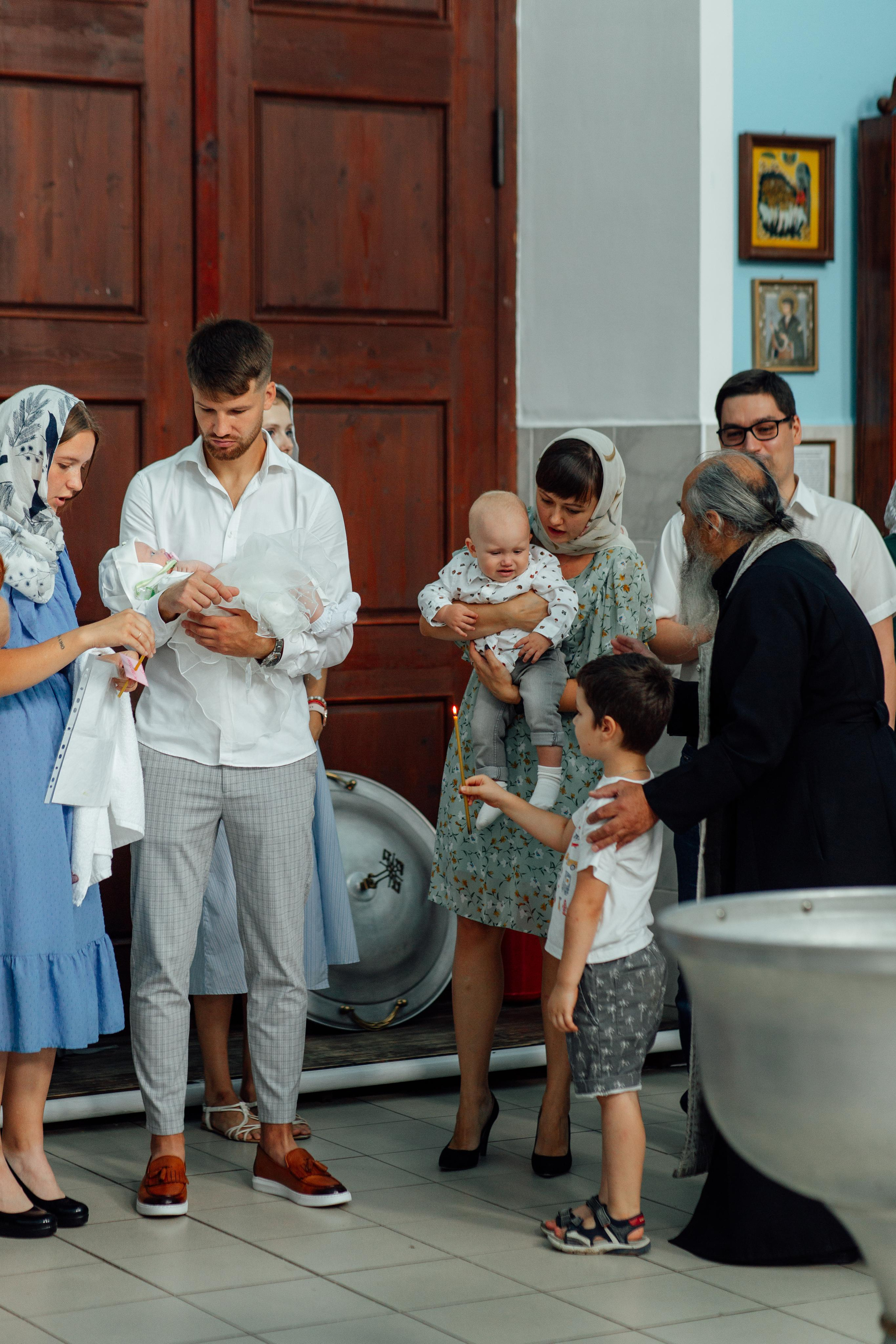 Крещение Марка, храм Петра и Павла, Сенница, август 21