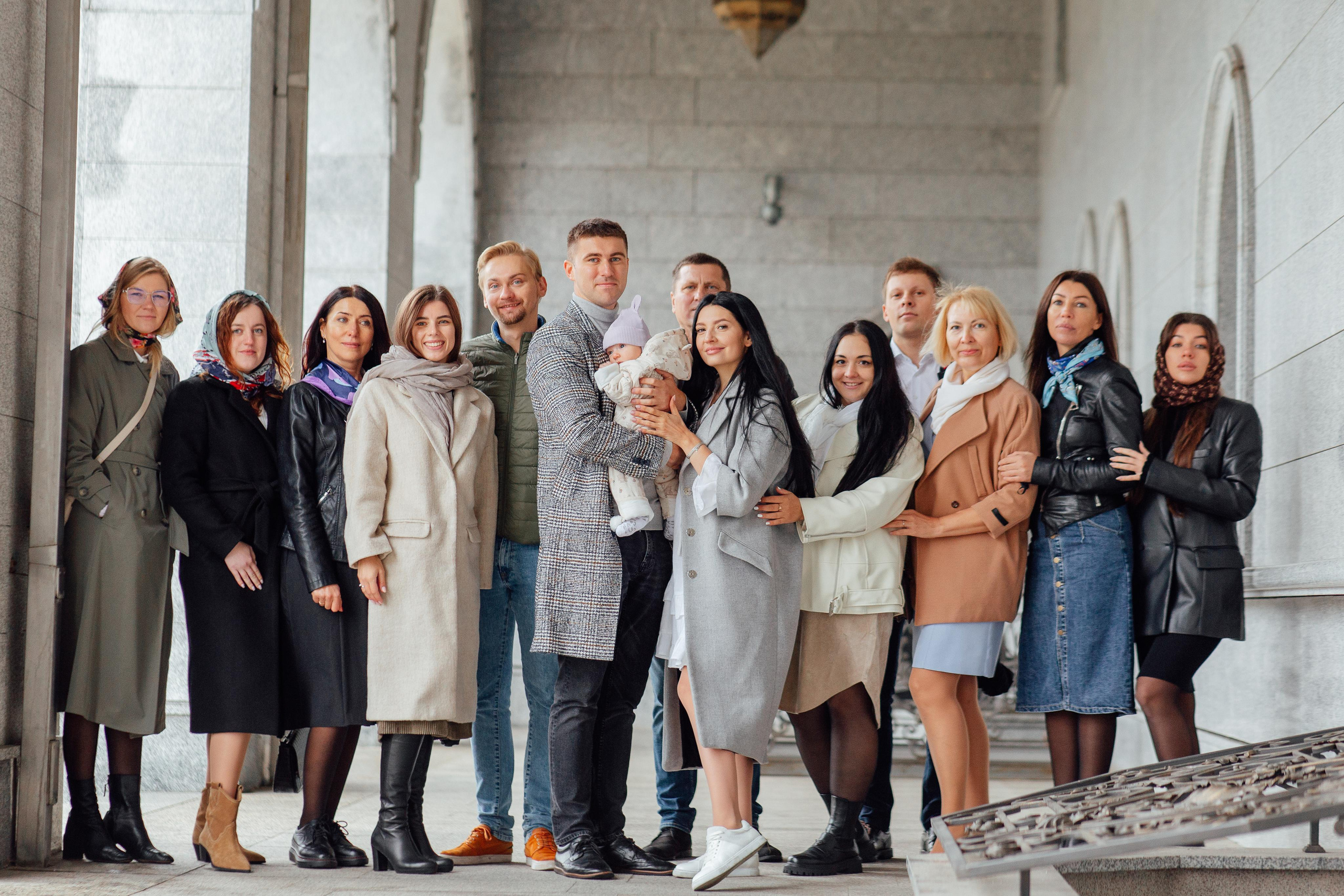 Крещение Киры, храм Святой Живоначальной Троицы, Минск, сентябрь 2021