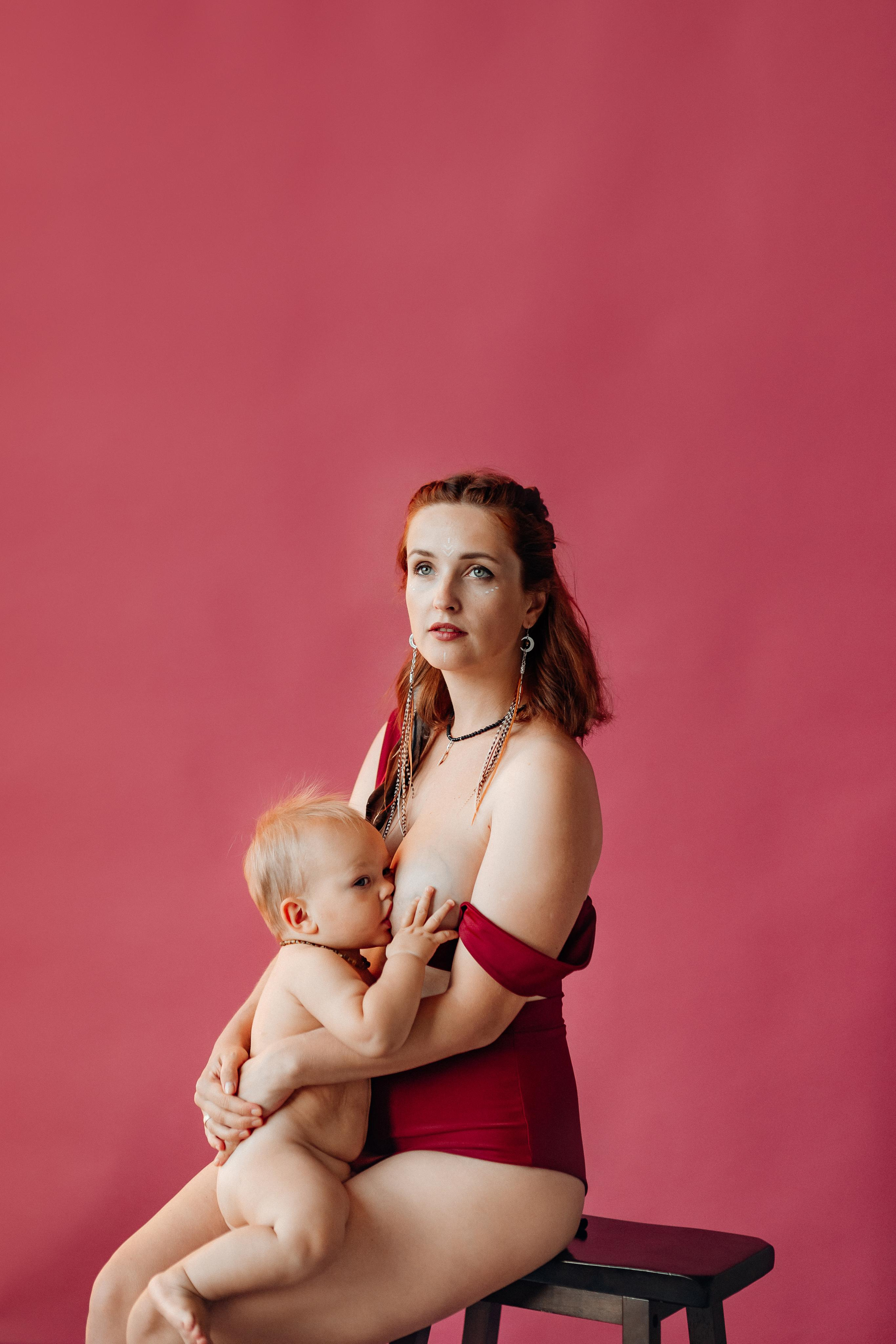 Мама Аня и дети, фотостудия Воздух, октябрь 21