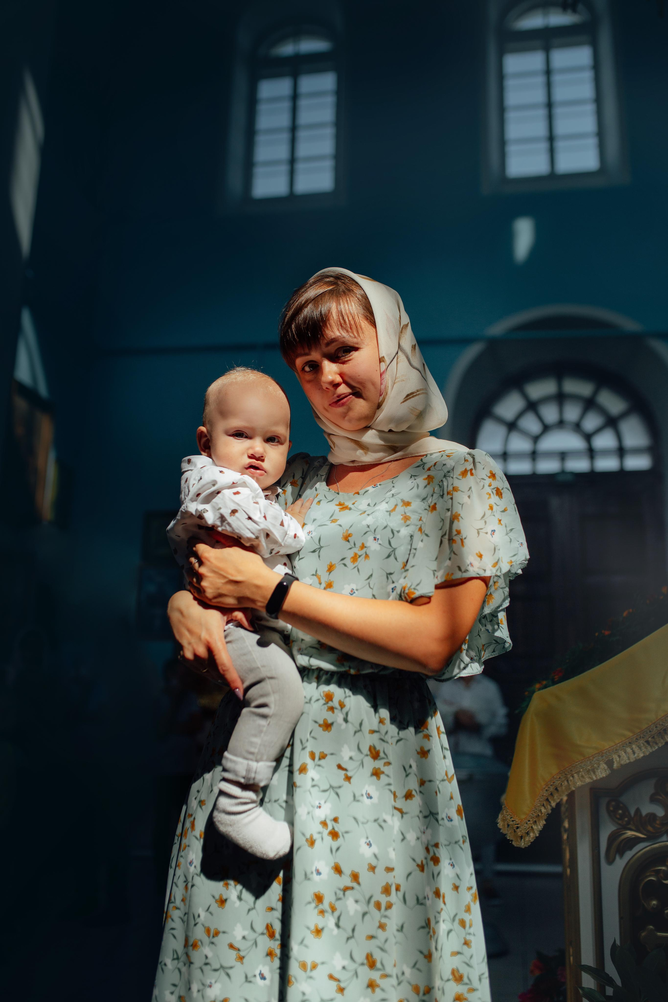 Крещение Марка, храм Петра и Павла, Сенница, август 21