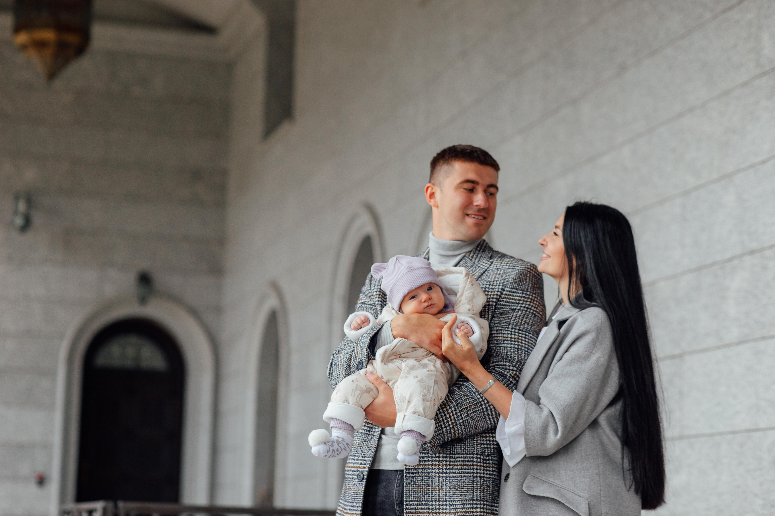 Крещение Киры, храм Святой Живоначальной Троицы, Минск, сентябрь 2021