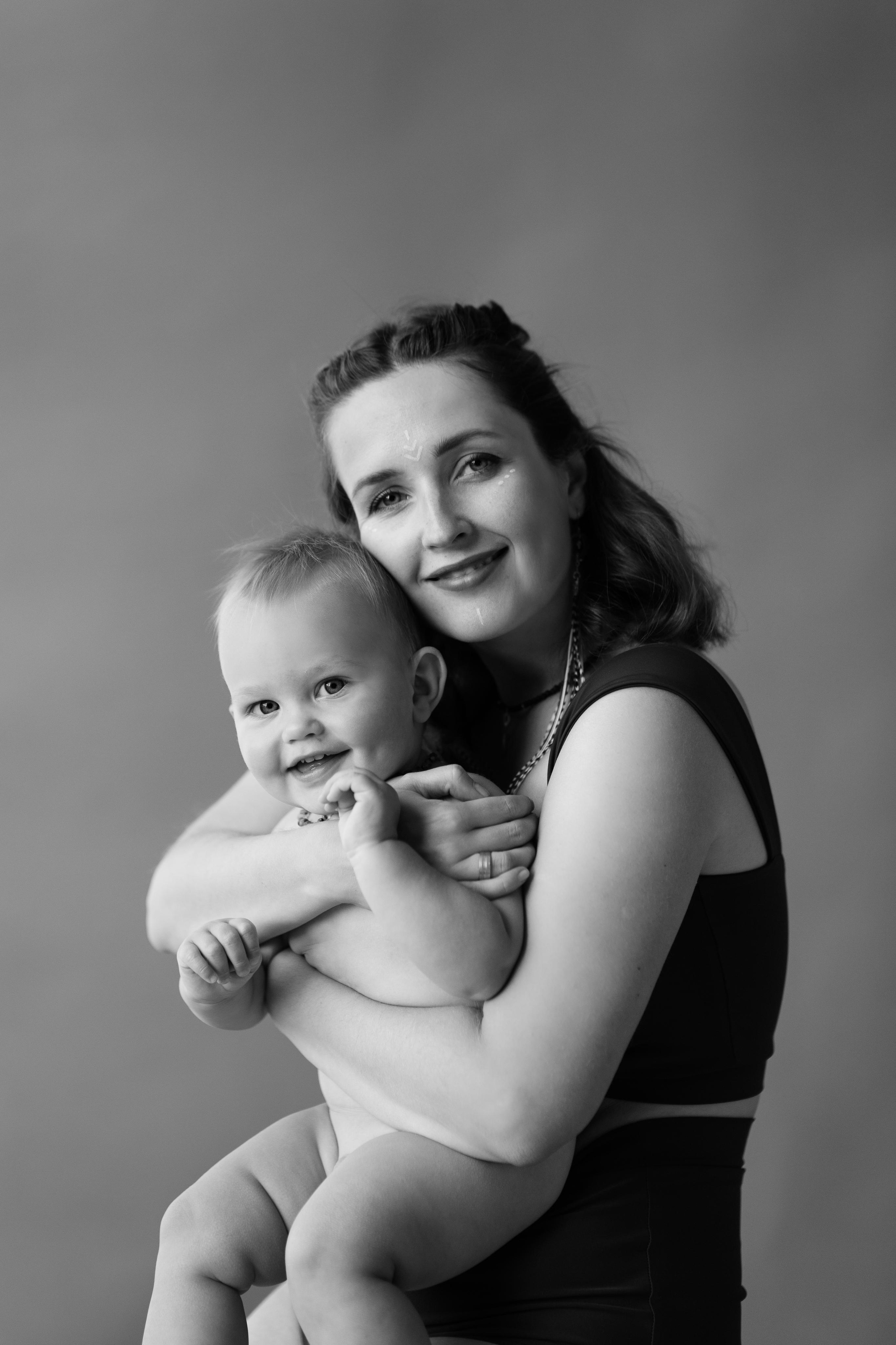 Мама Аня и дети, фотостудия Воздух, октябрь 21