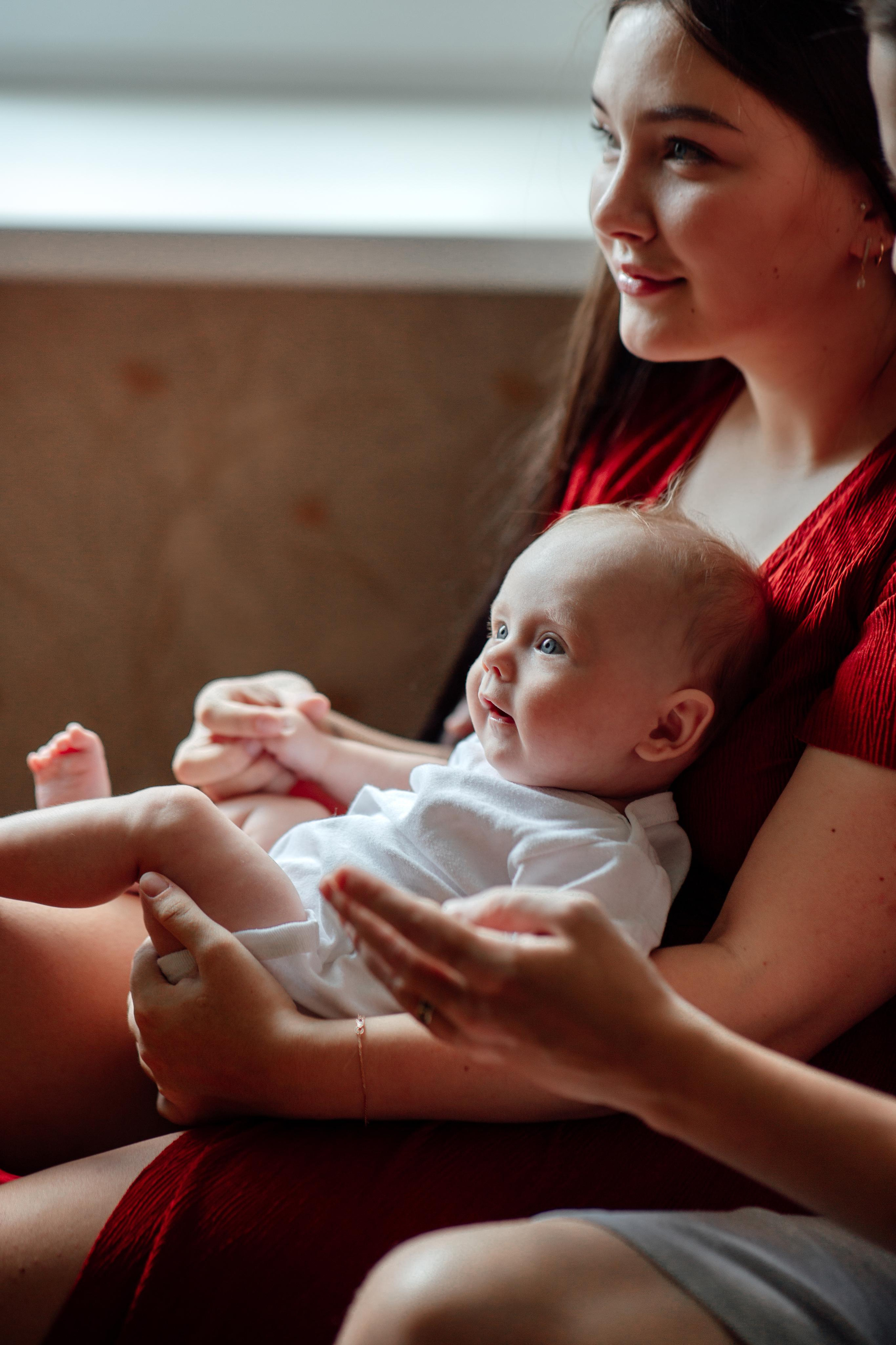 Домашняя, малышка Афина, июль 21