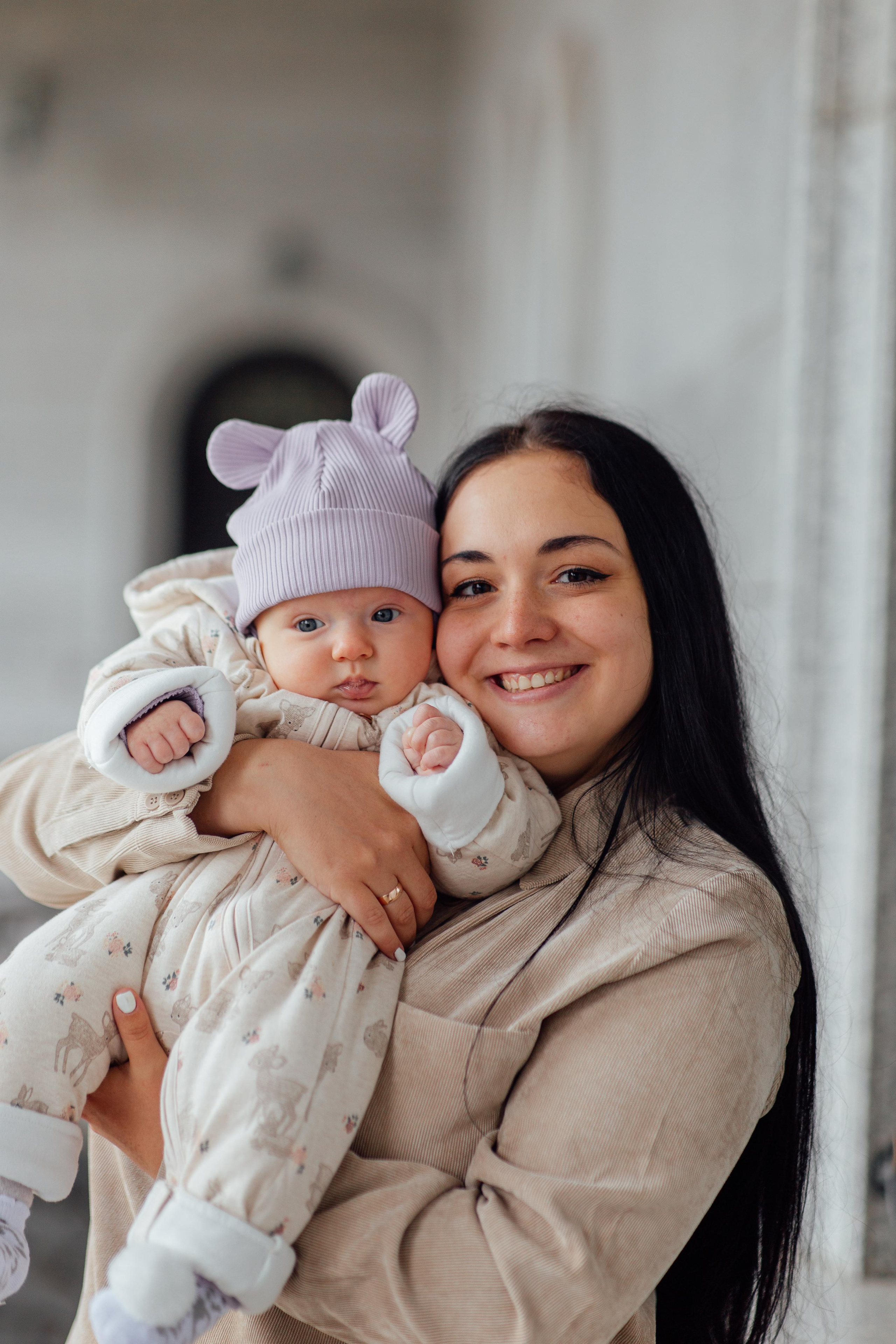 Крещение Киры, храм Святой Живоначальной Троицы, Минск, сентябрь 2021