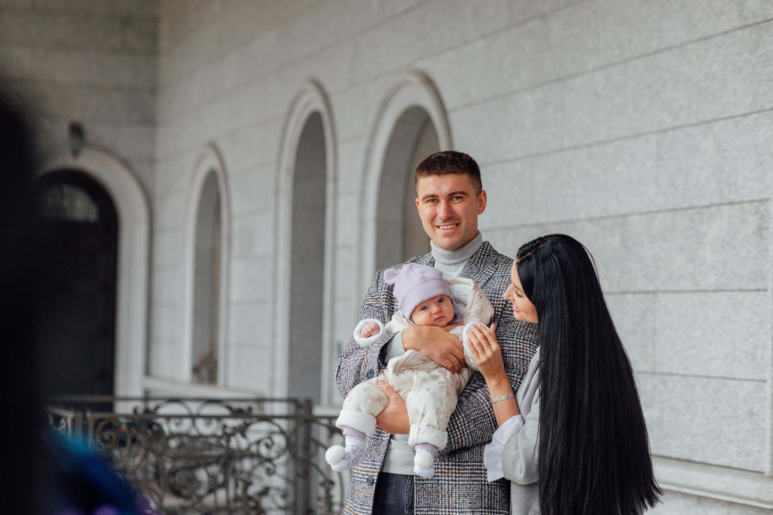 Крещение Киры, храм Святой Живоначальной Троицы, Минск, сентябрь 2021