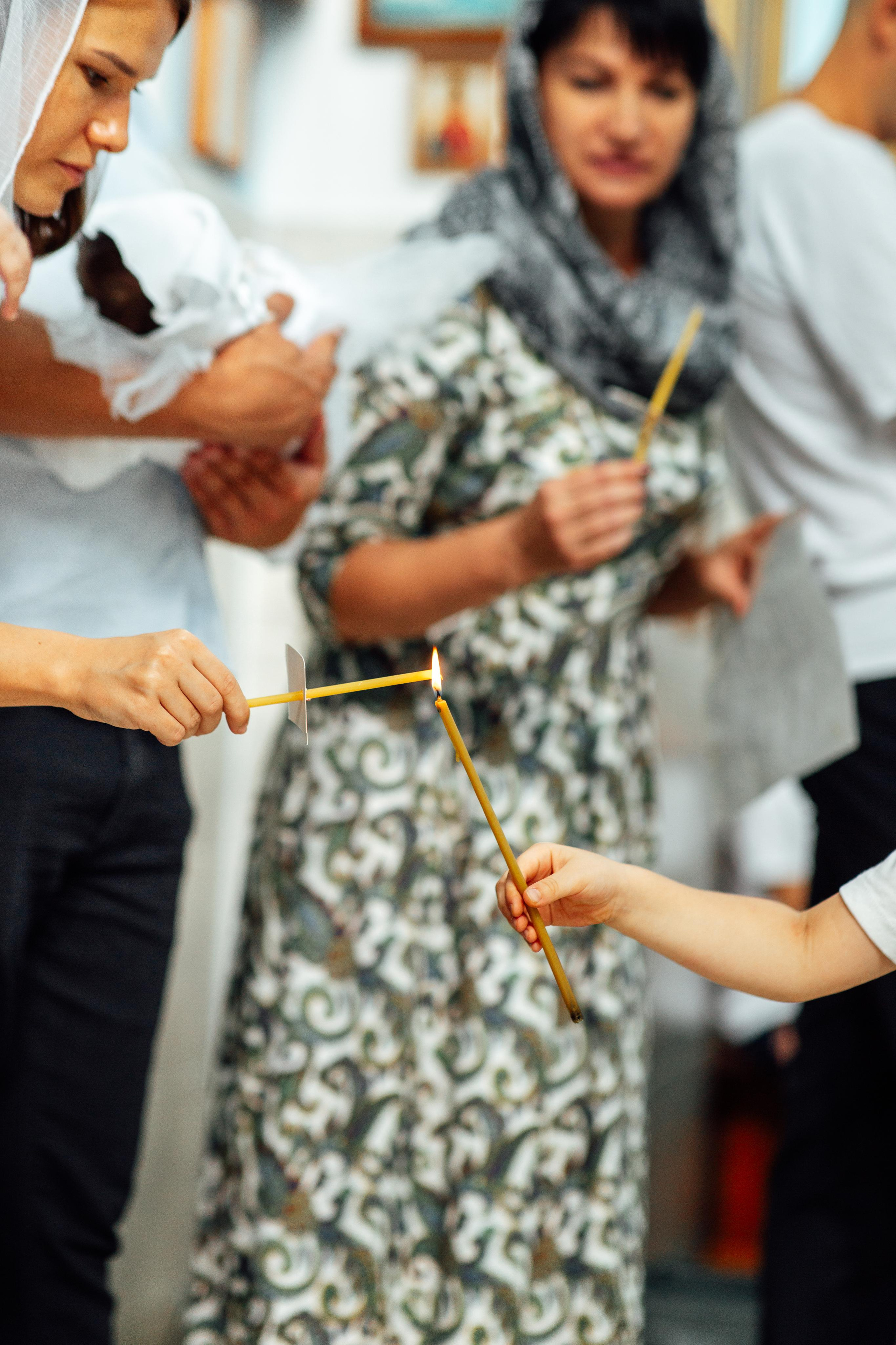 Крещение Марка, храм Петра и Павла, Сенница, август 21